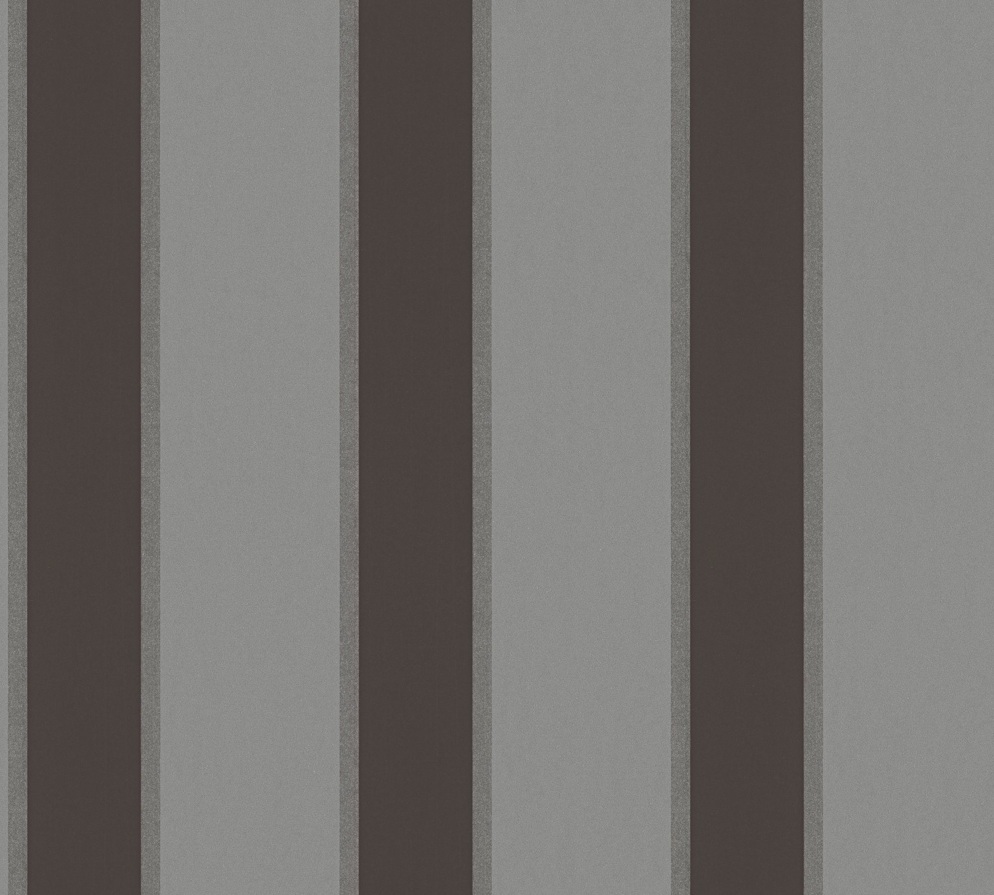 A.S. Création Streifen Alpha, Vliestapete grau/silberfarben/schwarz Architects glatt, Paper Tapete matt, glänzend, gestreift
