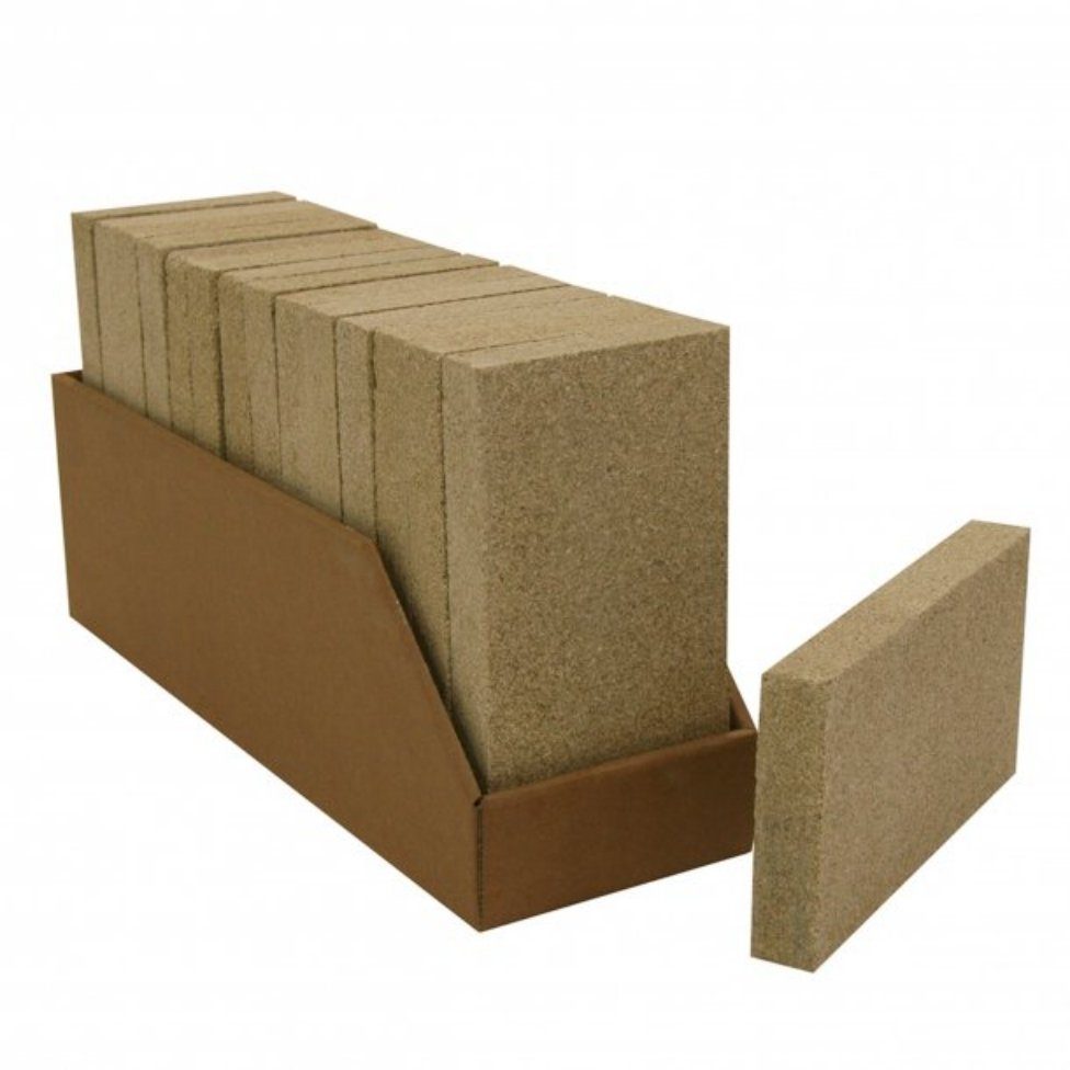 Kamino Flam Kaminsanierungs-Set Vermiculit-Platte 250 x 124 x 30 mm 333314, 1-tlg.