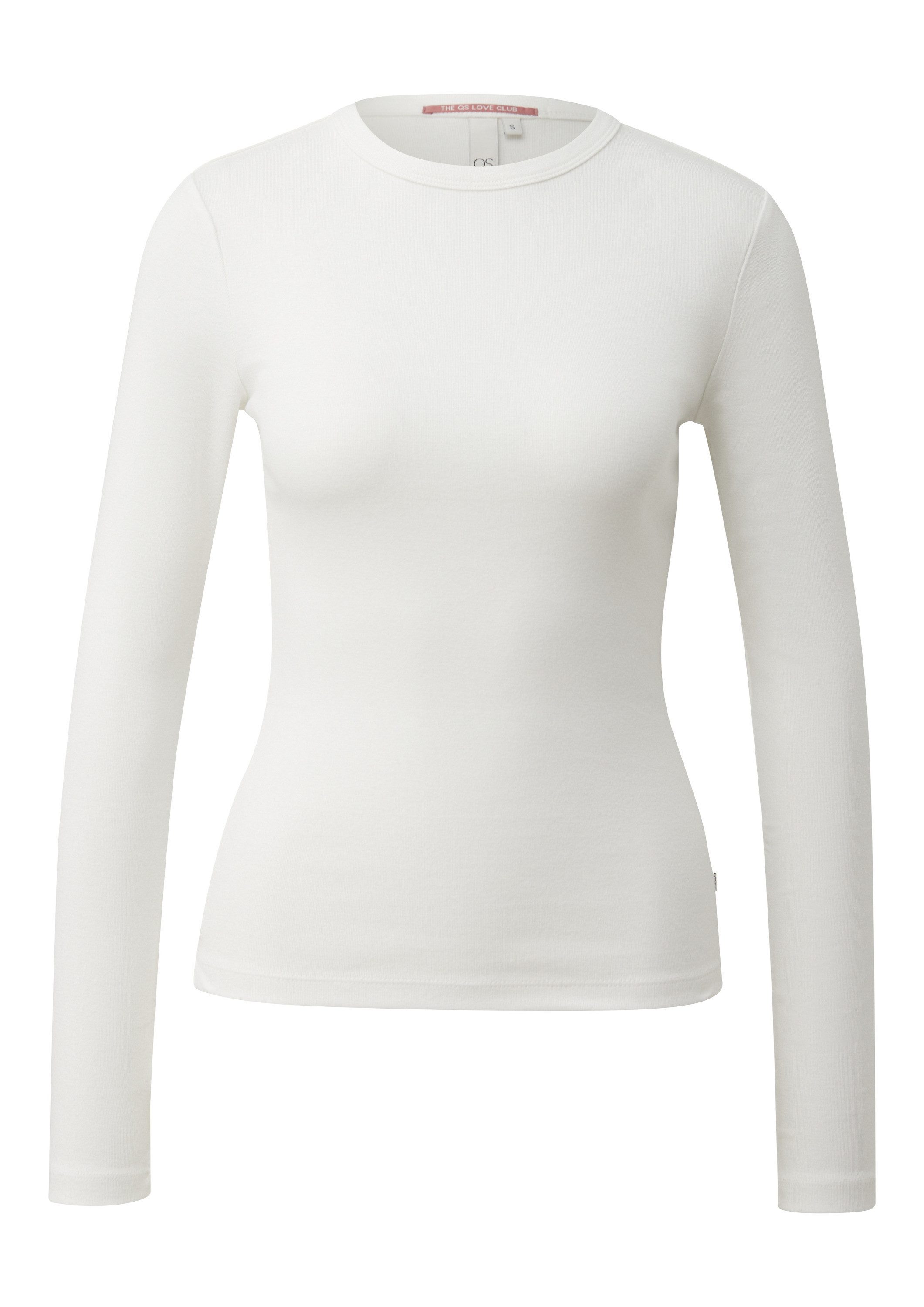 QS Langarmshirt T-Shirt Weiches Longsleeve günstig online kaufen