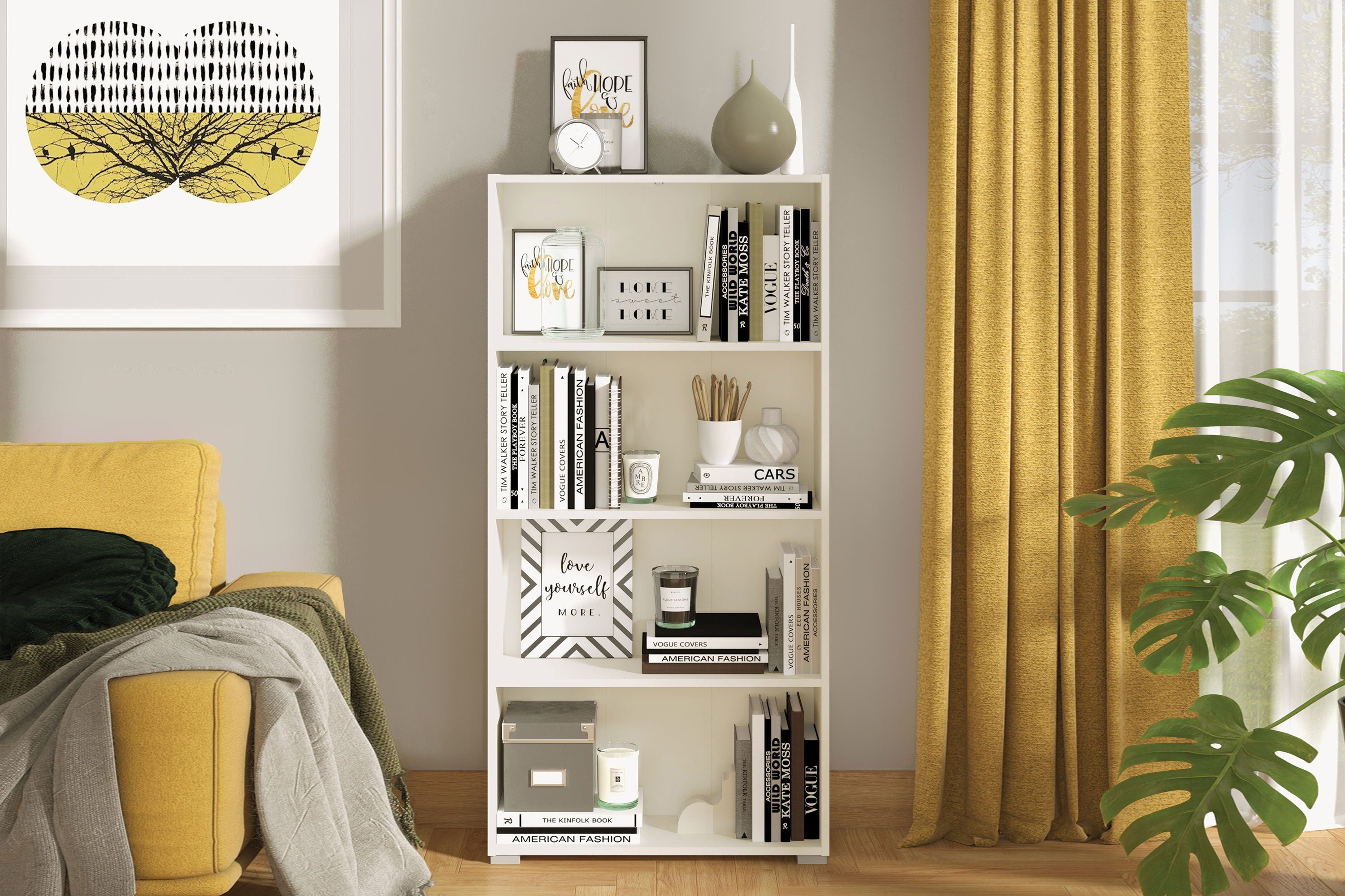OTTO home Aktenregal Tomar Regal Bücherregal, Bücherregal – Bild 5 von 5