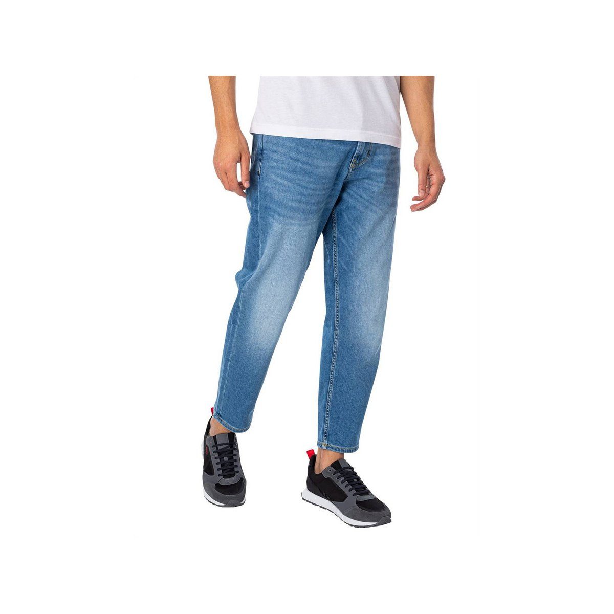 HUGO 5-Pocket-Jeans uni (1-tlg) | Straight-Fit Jeans