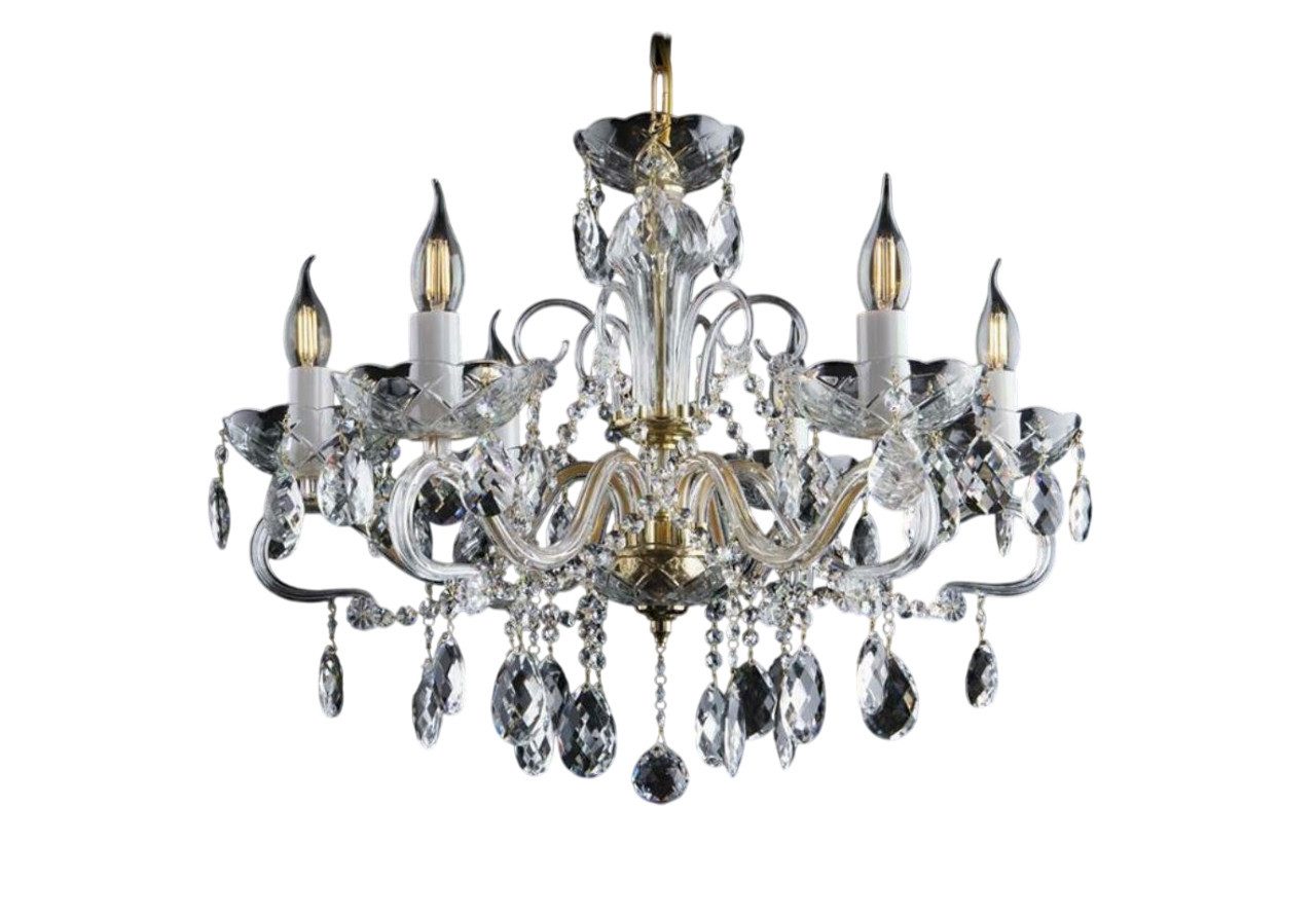 Xlmoebel Kronleuchter Bohemia IVELE Kristall Deckenlampe in elegantem Design, Hergestellt in Europa