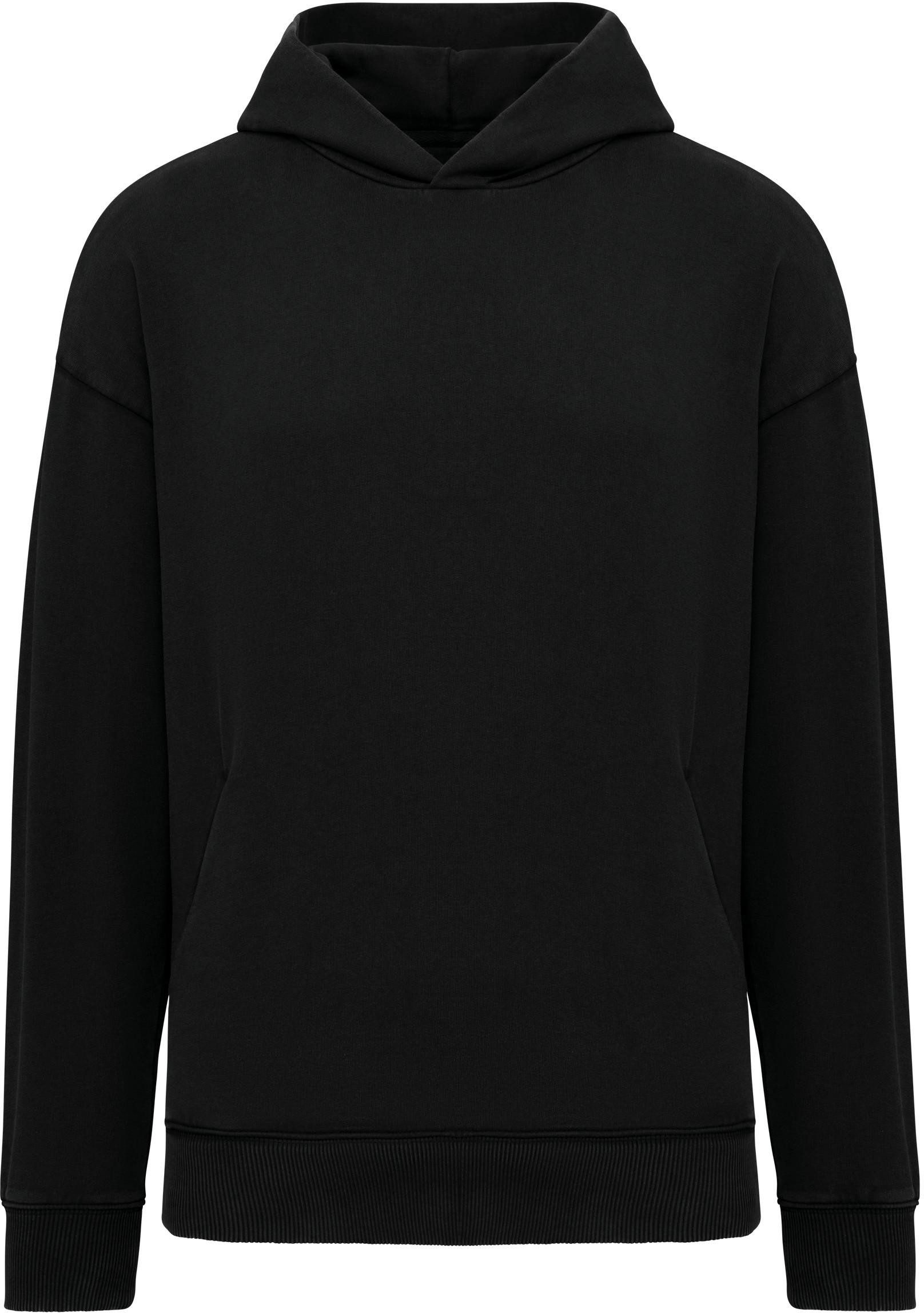 Native Spirit Kapuzenpullover Ausgewaschenes umweltfreundliches Oversize Unisex-Kapuzenswe