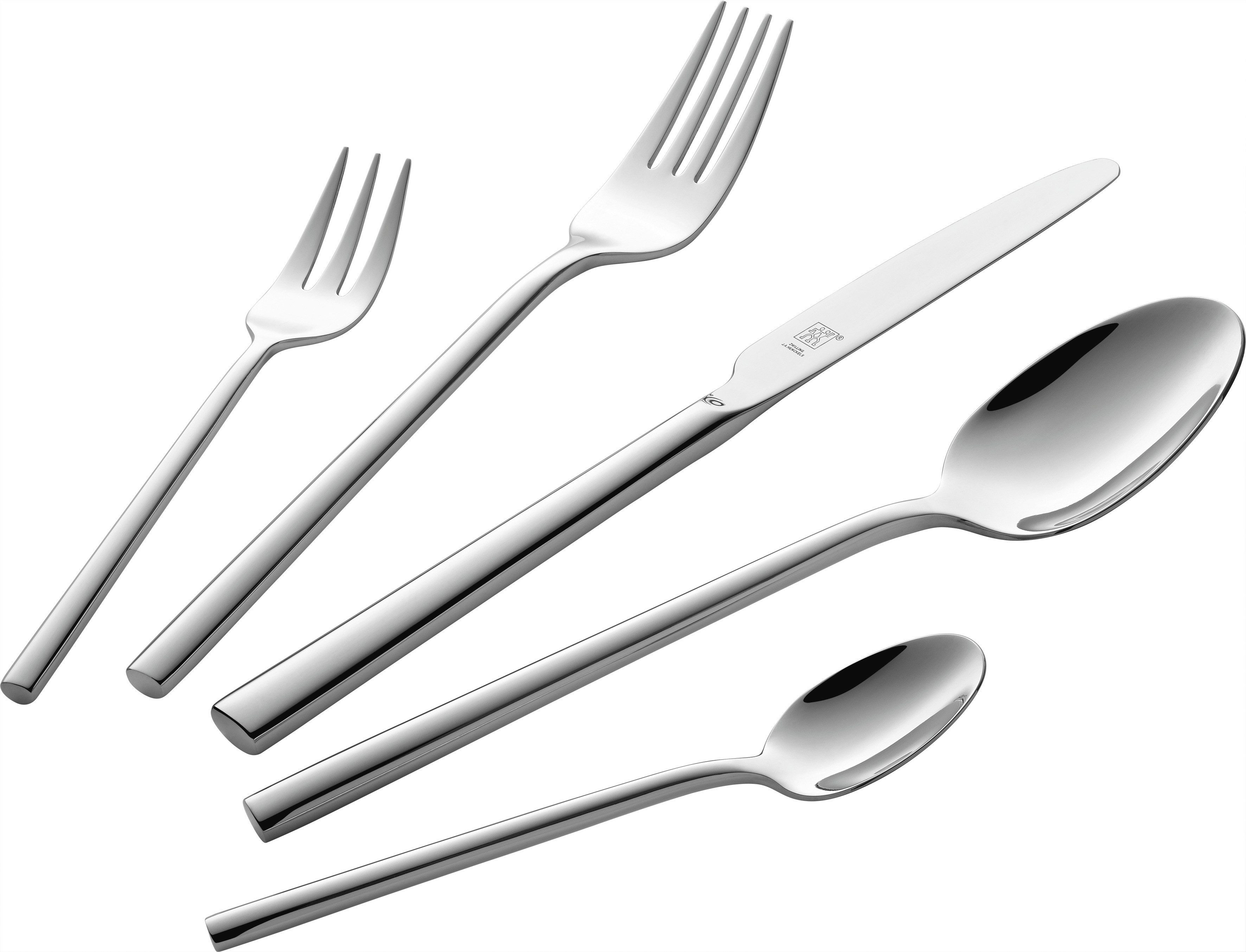 Zwilling Besteck-Set Aberdeen (60-tlg), 12 Personen, Edelstahl 18/10, rostfrei, poliert, spülmaschinengeeignet