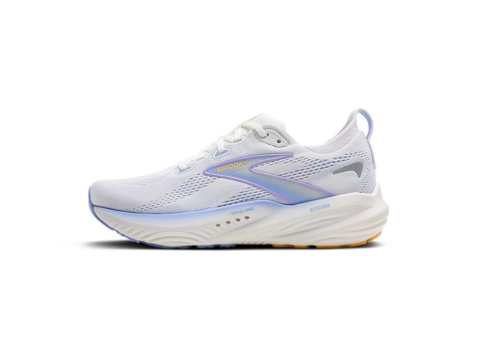 Brooks Glycerin 22 WHITE/BLUE HERON/APRICOT Laufschuh günstig online kaufen