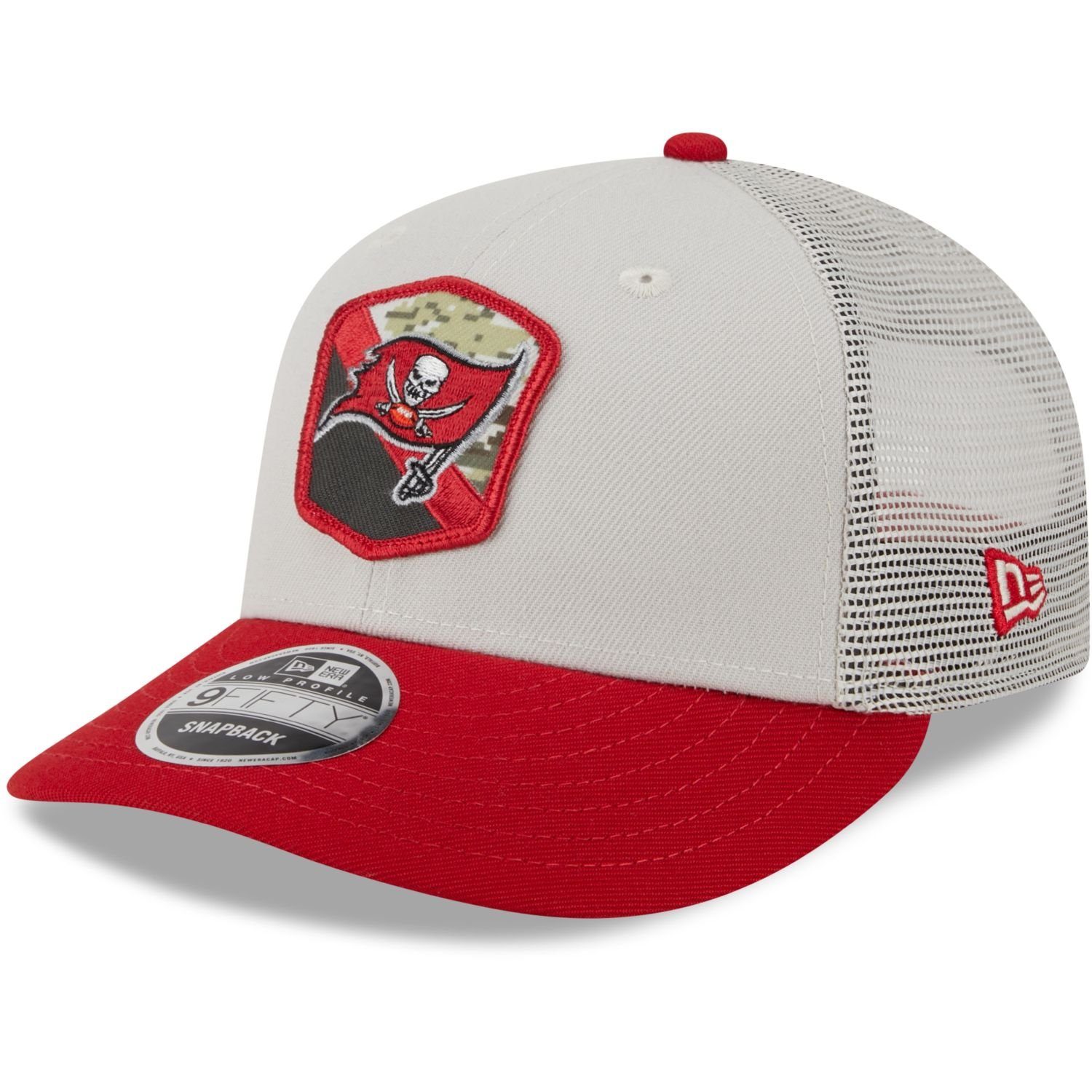 Profile New Snap Era Bay to Buccaneers Snapback Service Cap Salute Tampa Low NFL 9Fifty