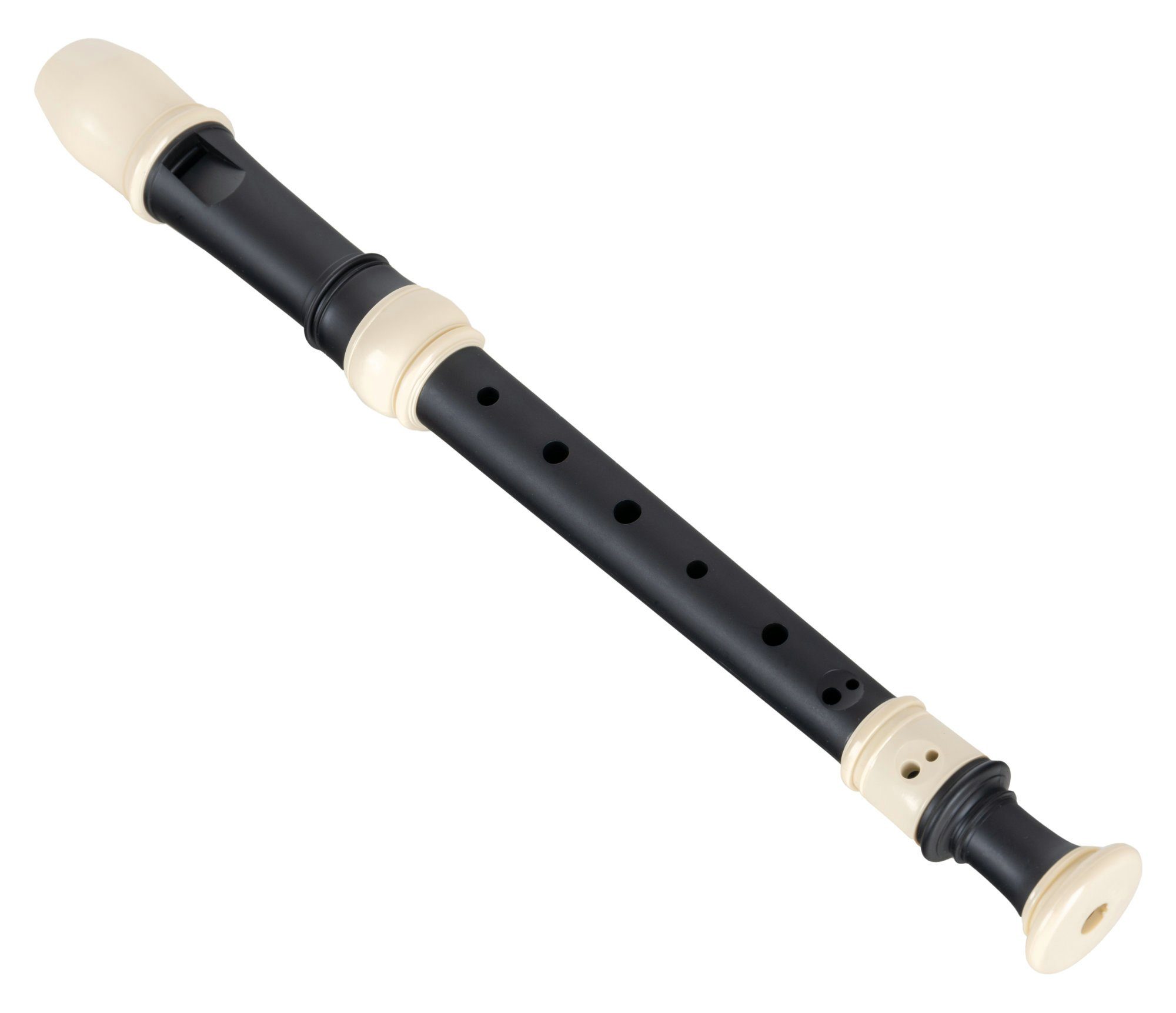 Classic Cantabile Blockflöte Stellina Sopranblockflöte C-Sopran Barock, Set, Tasche, Wischerstab und Grifftabelle, ideal für Einsteiger und Fortgeschrittene – Bild 5 von 5