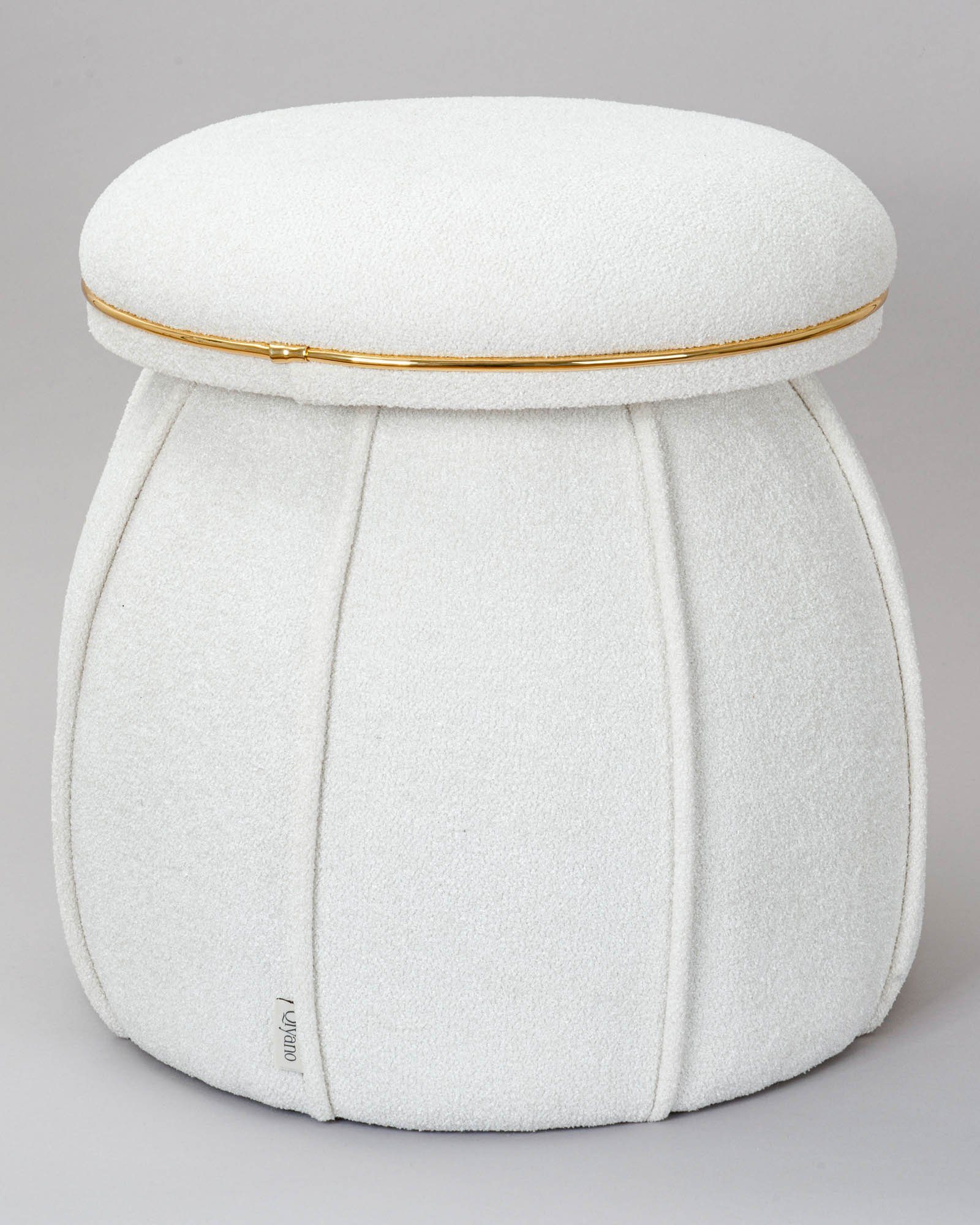 Qiyano Hocker Pouf Luana 200 Teddy günstig online kaufen
