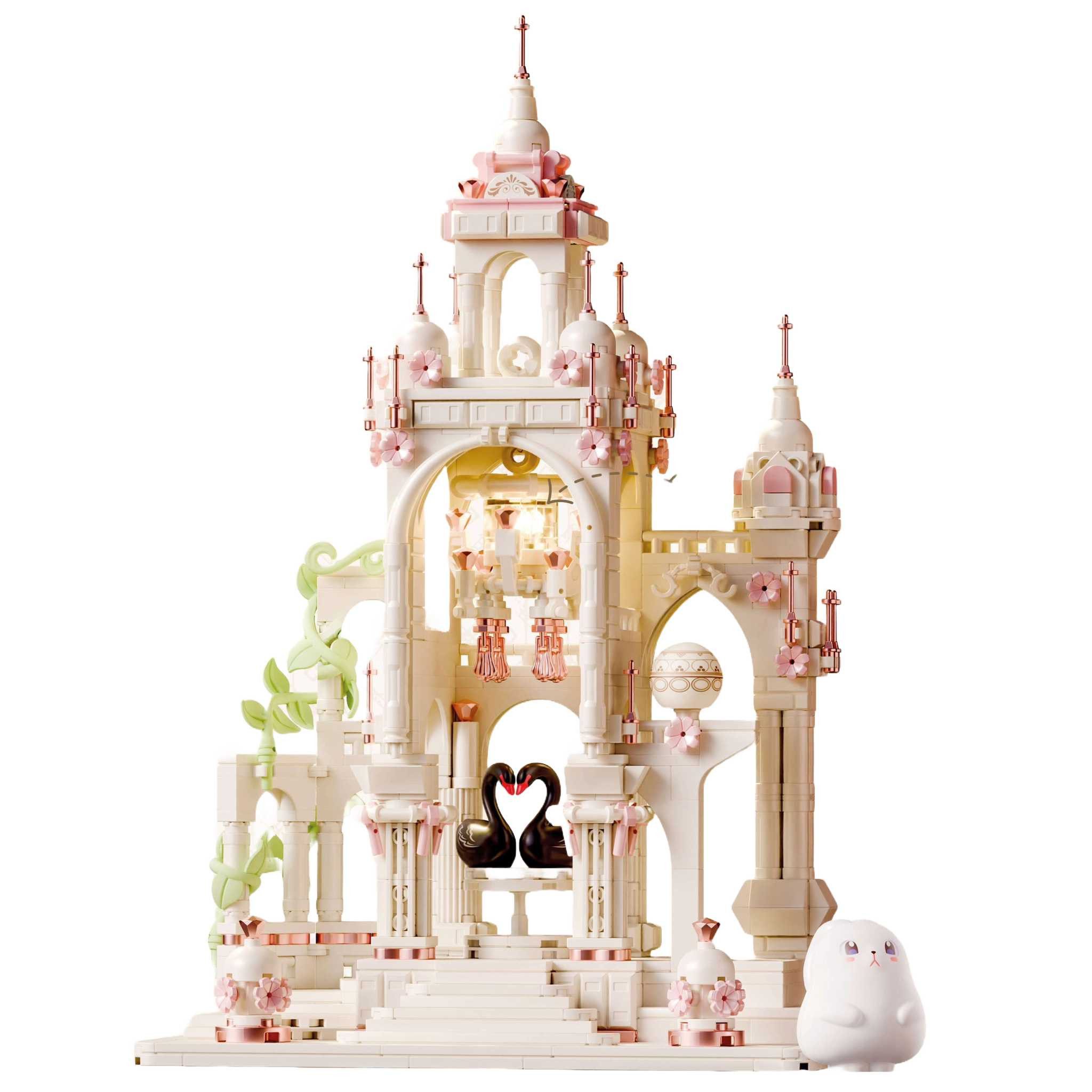 sembo 801113 - Schwanenschloss (Sembo) Spielbausteine