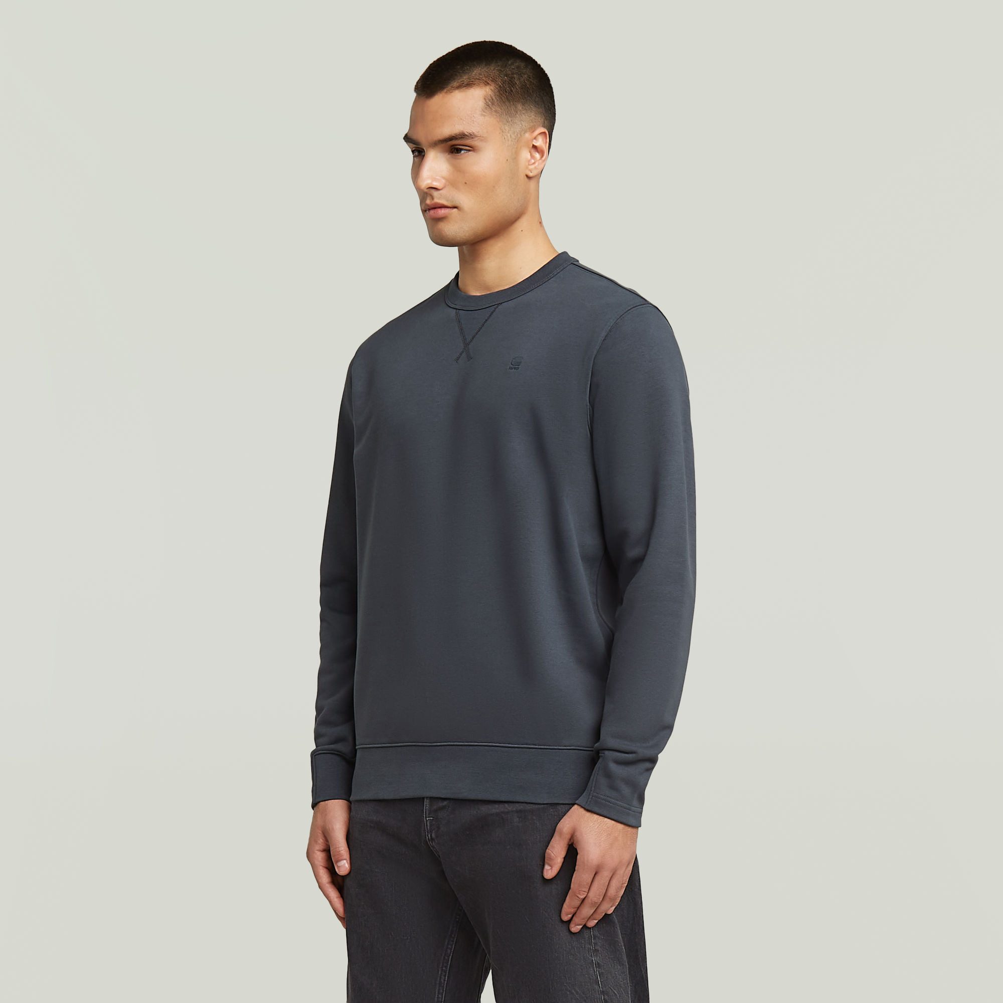 G-STAR Sweatshirt Nifous mit halben Ärmelbündchen günstig online kaufen