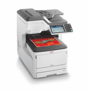 OKI Oki MC853dnct A3 Colorlaserdrucker/Scanner/Kopierer/Fax Multifunktionsdrucker