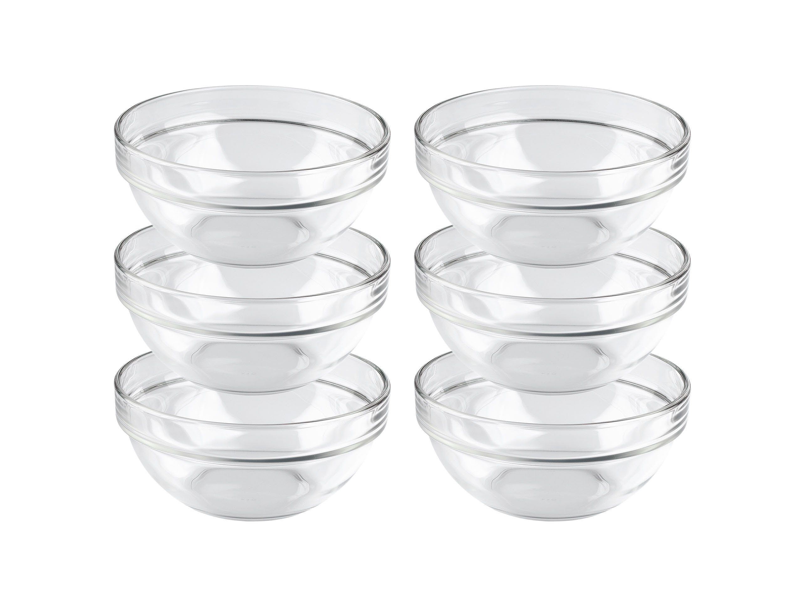 Luminarc Schüssel EMPILABLE, Glas, (6-tlg)