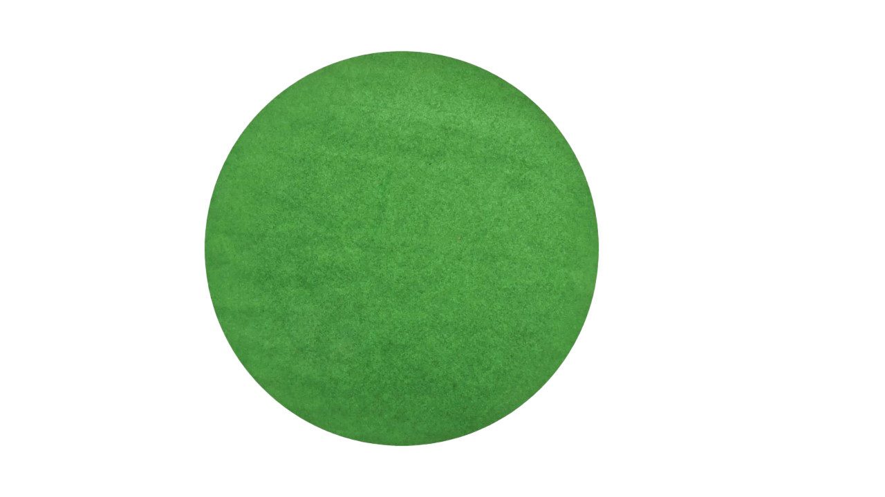 Internethandel Pfordt Kunstrasen „Circle“ Fertigrasen Rund mit Noppen für Balkon und Terrasse