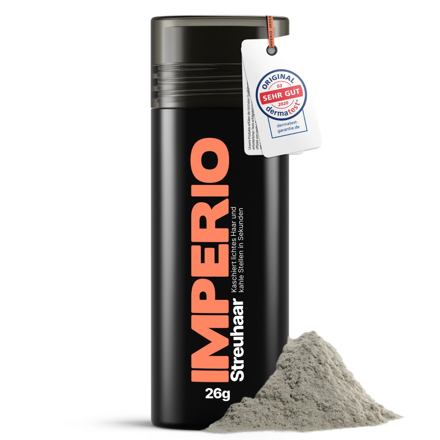 IMPERIO Пудра для волос Streuhaar/Schütthaar zur Haarverdichtung & vollem Haar in Sekunden.