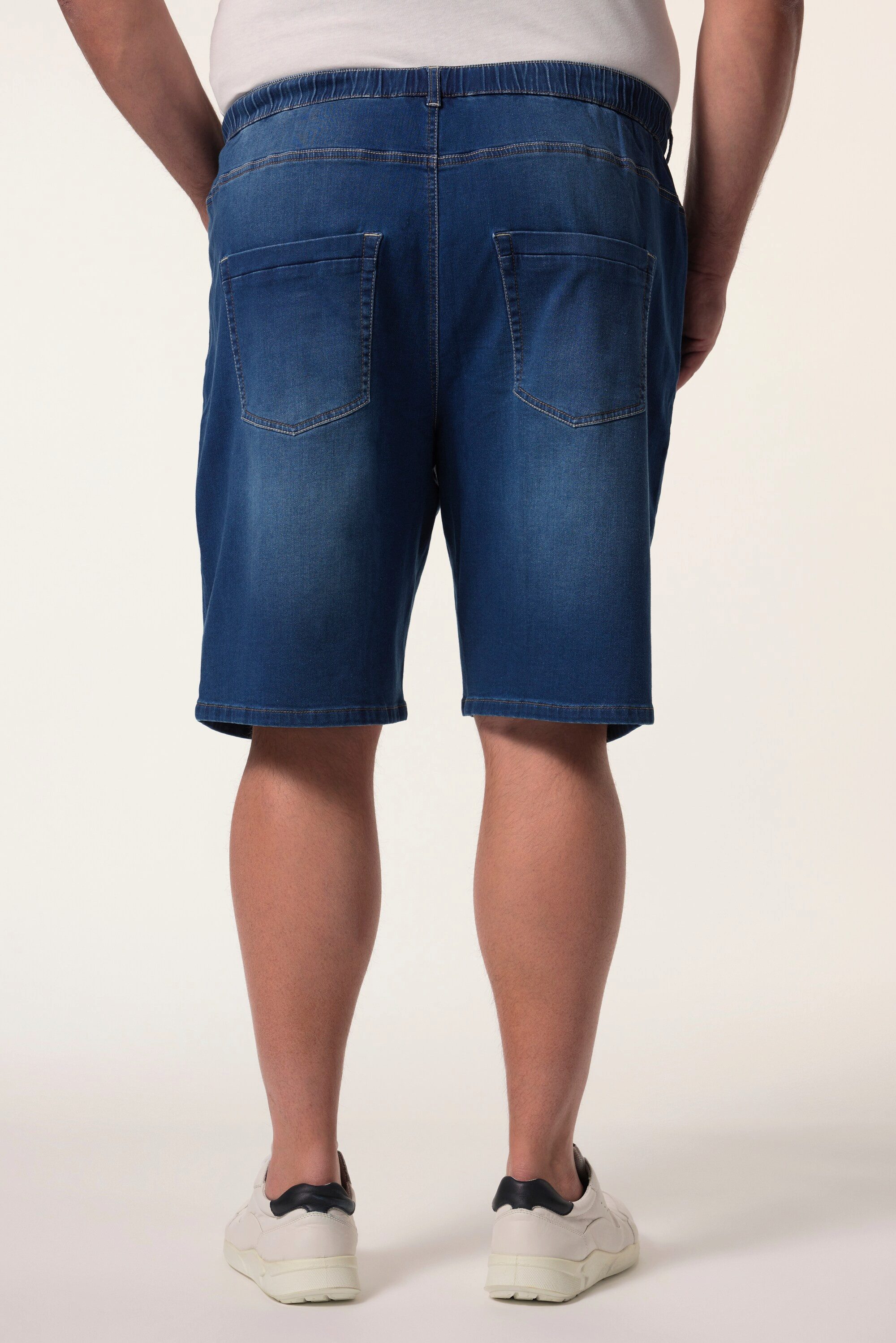 Men Plus Bermudas Superstretch-Jeansbermuda