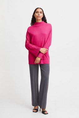 b.young Strickpullover Feinstrick Pullover Langarm Shirt BYMMPIMBA1 6263 in Pink