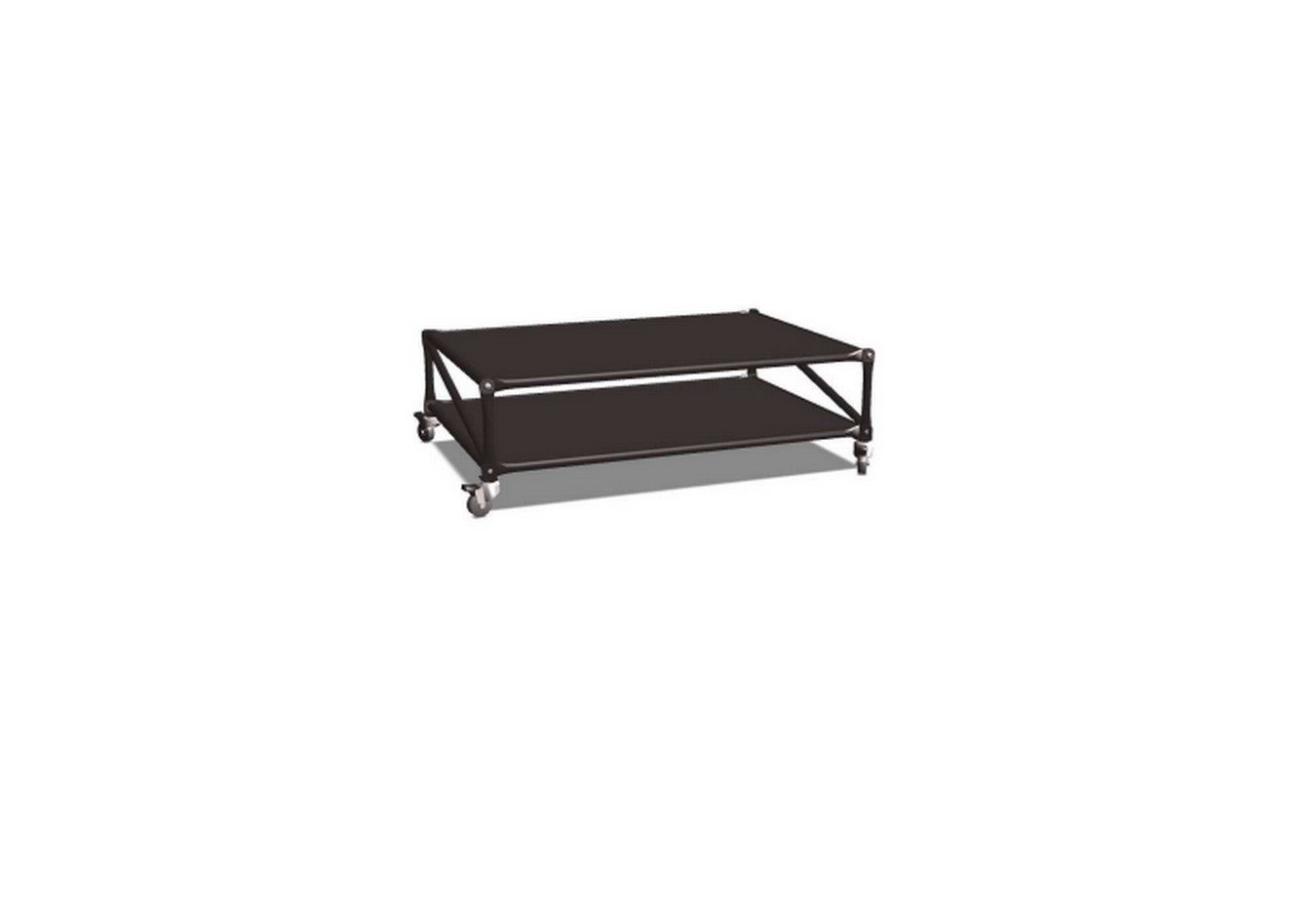 System 180 Couchtisch Couchtisch schwarz B 95 cm
