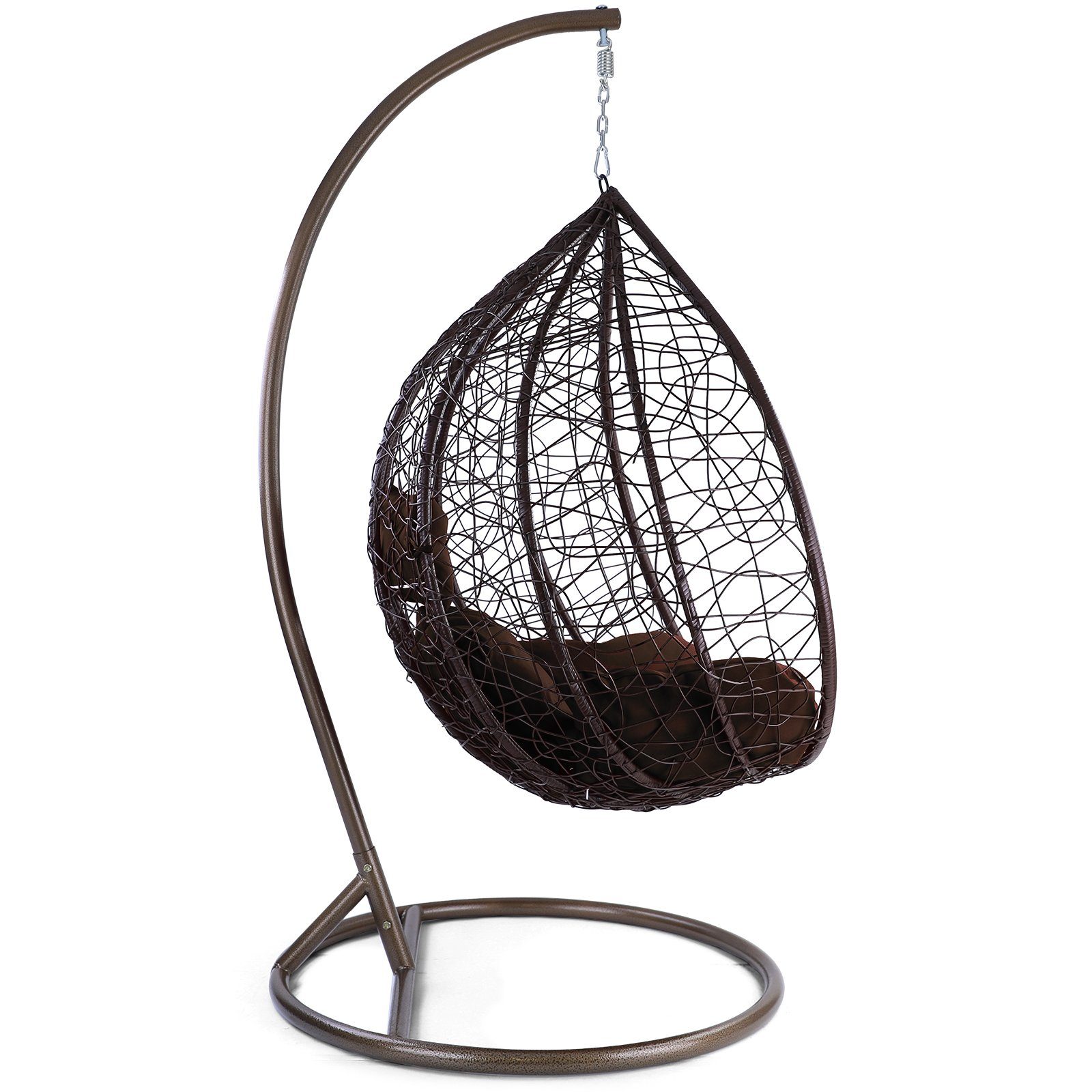 RAMROXX Hängesessel Luxus Miami XXL Polyrattan günstig online kaufen