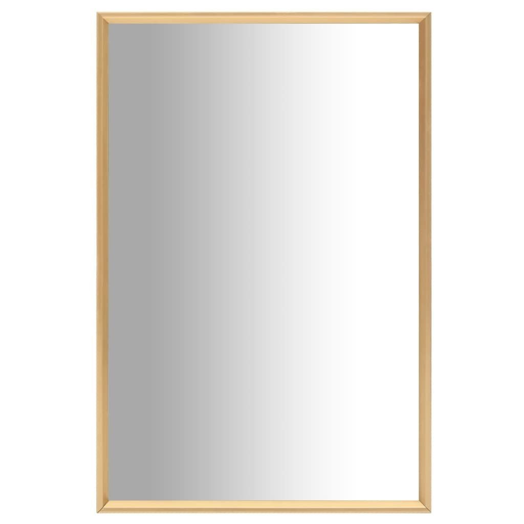 Wandspiegel Spiegel Golden 60x40 cm