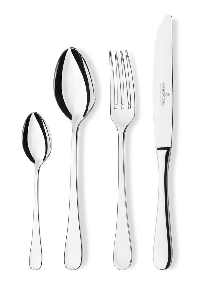 Picard & Wielpütz Solingen Besteck-Set »CHARISMA« (24-tlg), 6 Personen, Chromnickelstahl 18/10, poliert