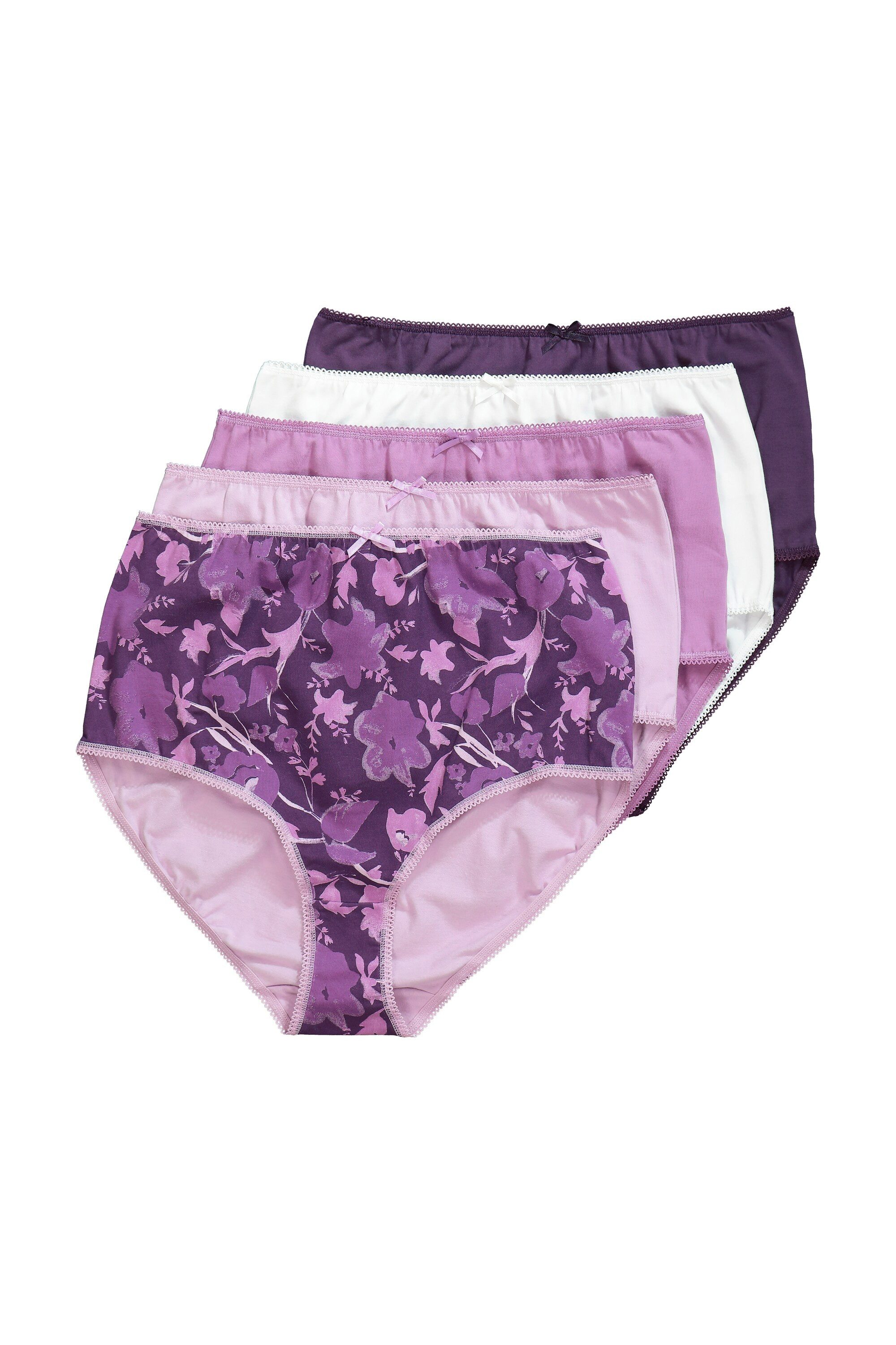 Slip Maxislips 5er-Pack Muster/verschiedene Farben