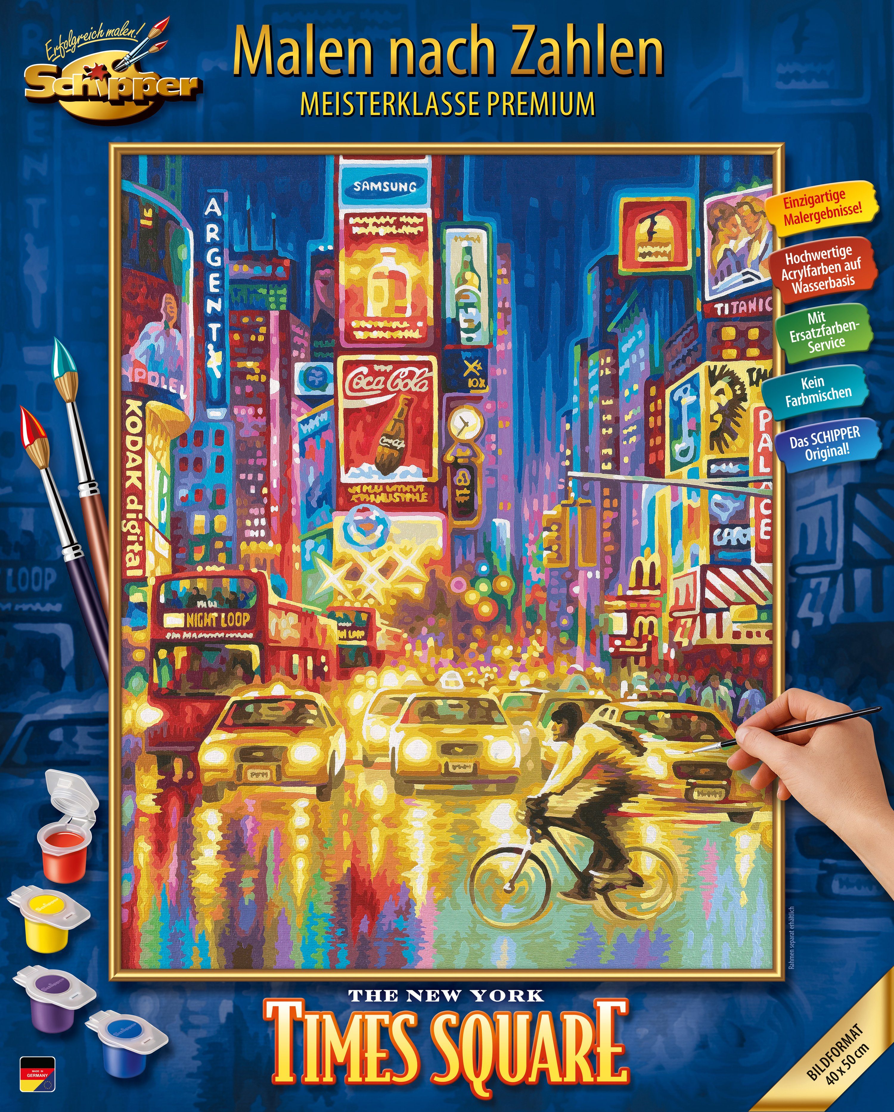 Schipper Malen nach Zahlen Meisterklasse Premium - New York Times Square, Made in Germany
