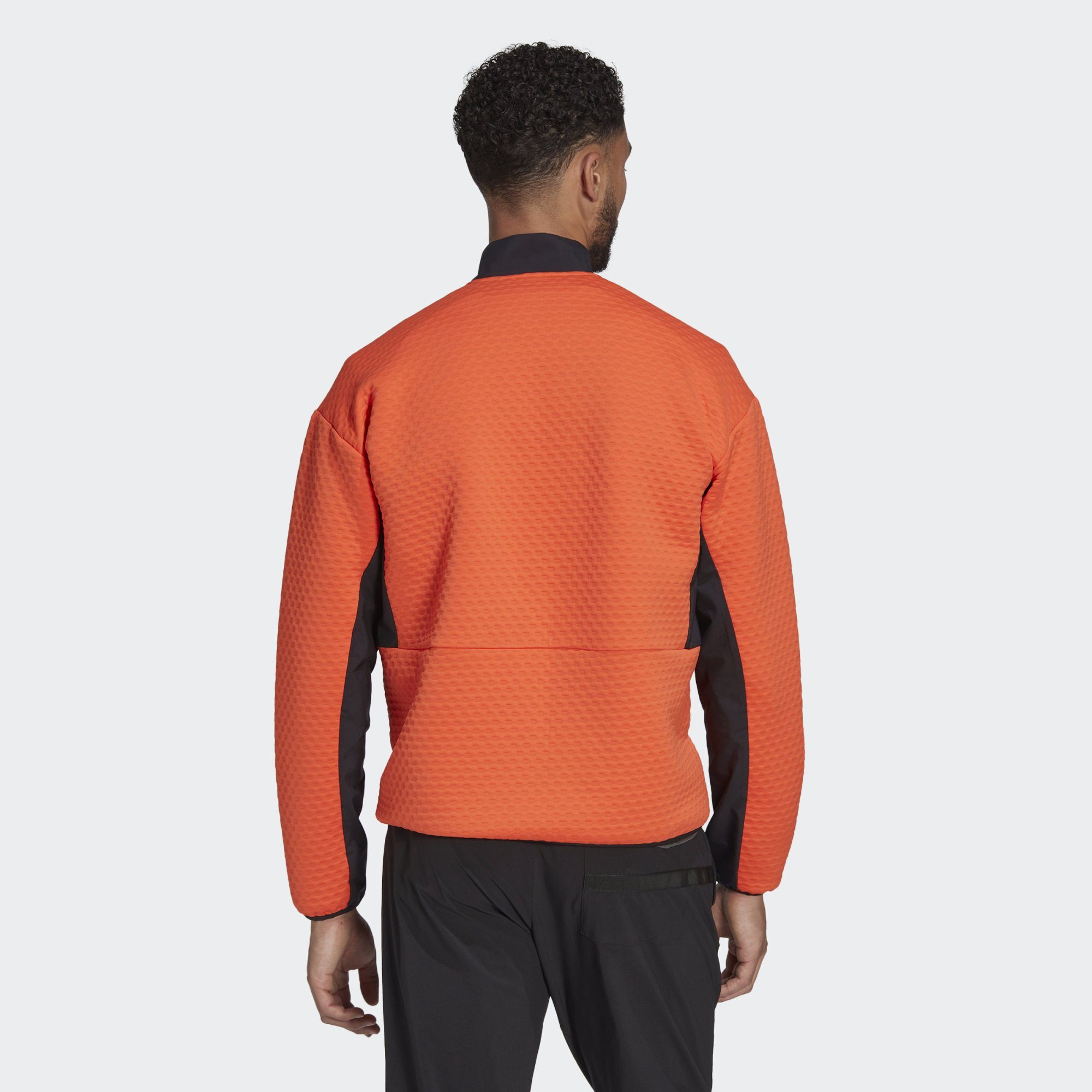 TERREX Semi HALF-ZIP TERREX Impact Orange adidas HIKE Fleecejacke FLEECEJACKE