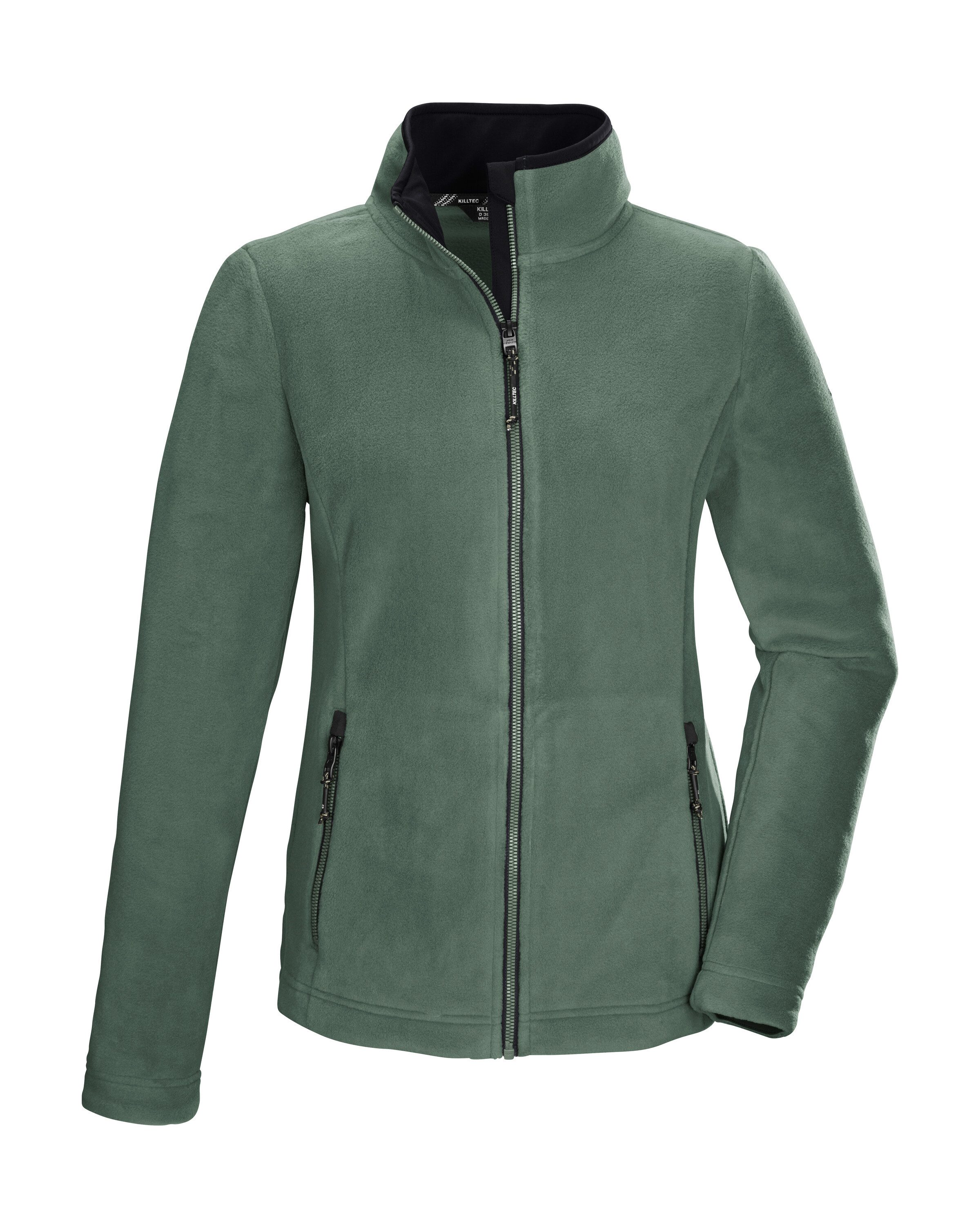 Killtec Fleecejacke KOW 3 WMN FLC JCKT Fleecejacke mit Stretch, Kinnschutz und verschließbaren Taschen