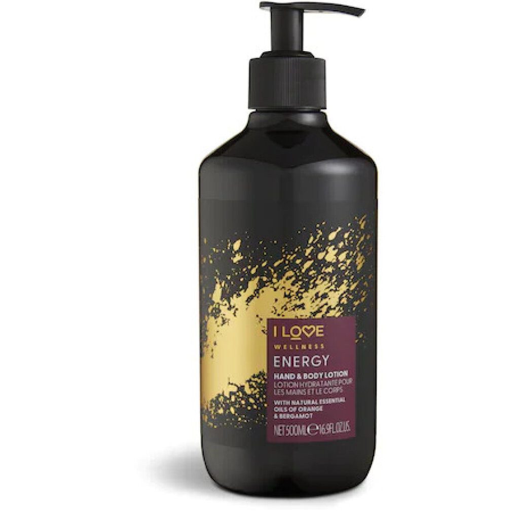 I Love... Körperpflegemittel Wellness Energy hand and body (Hand & Body Lotion) 500ml