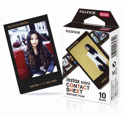 FUJIFILM Sofortbildfilm »Fujifilm Instax Mini Film Contact Sheet Color«