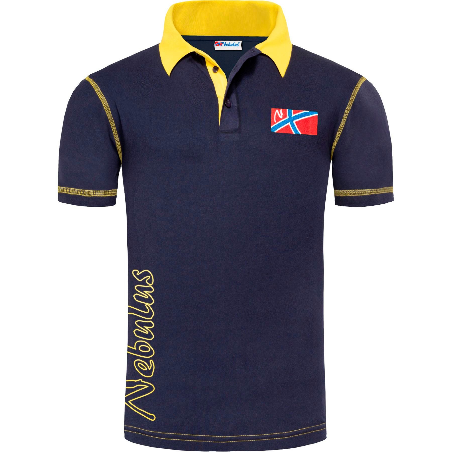 Nebulus Poloshirt ALEO, P4996 - Herren, navy, XL