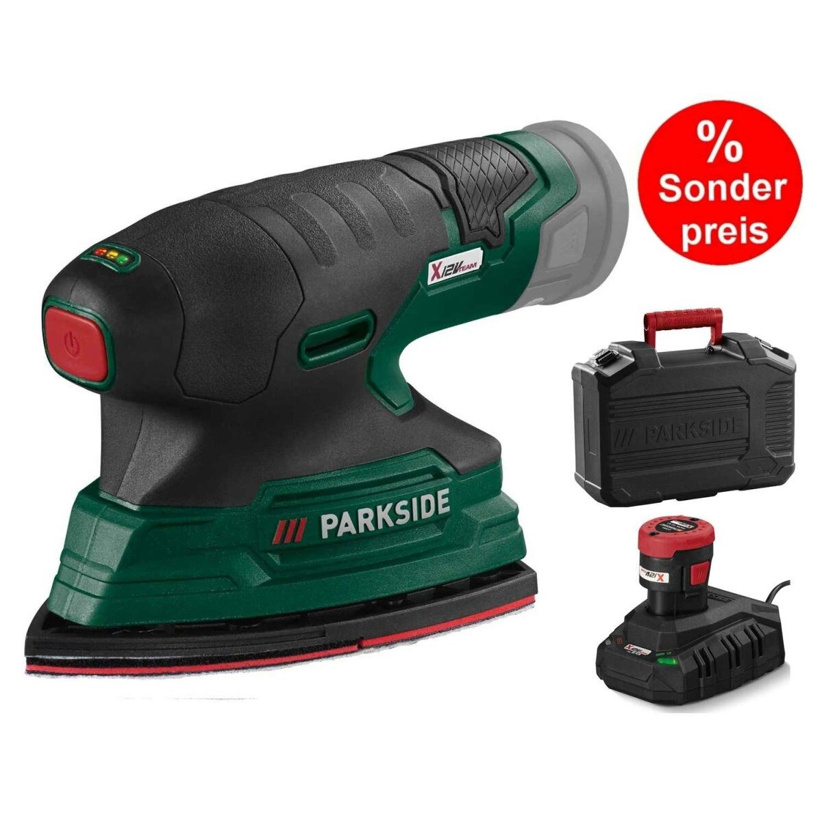 Parkside Deltaschleifer PARKSIDE 12 V Akku-Multischleifer PAMS 12 mit Akku günstig online kaufen