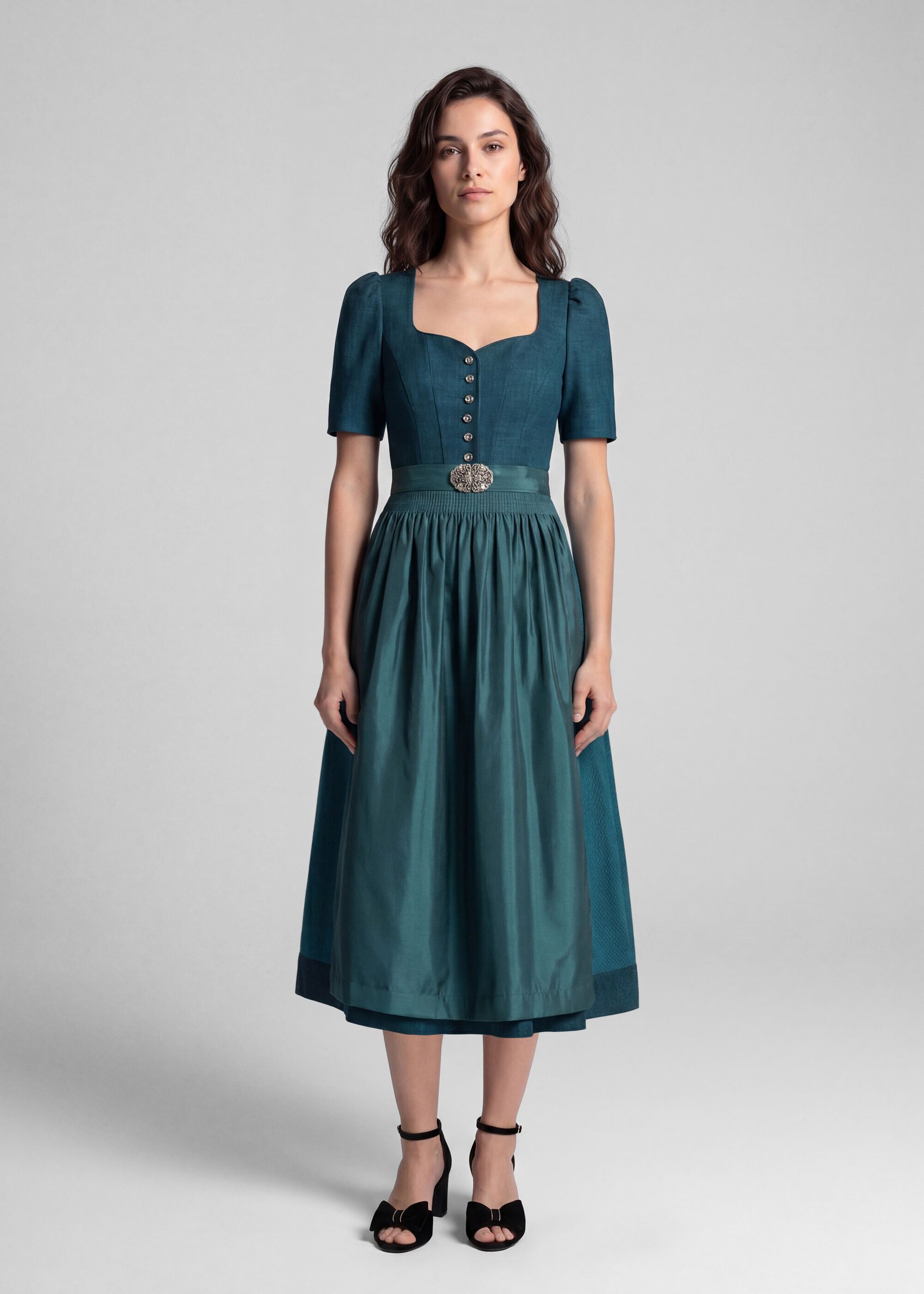 Spieth & Wensky Dirndl Kerstin (1-tlg) mit Zierborte