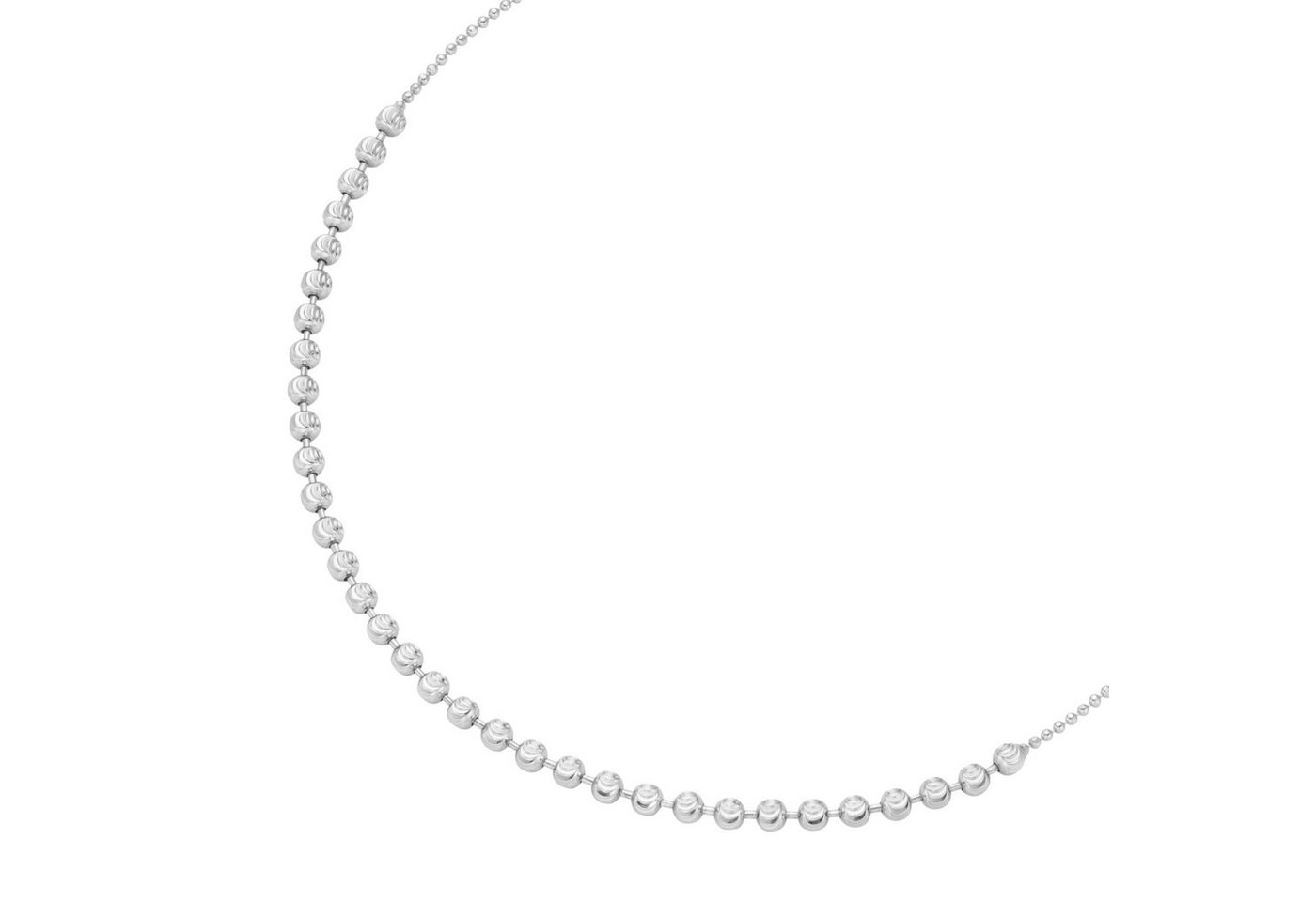 Smart Jewel Collier »elegante Kugelkette, Silber 925« › silberfarben  - Onlineshop OTTO