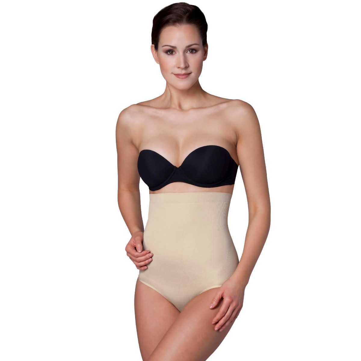 Miss Perfect Miederhose 36811 formgebend und nahtlos mit hoher Taille in Größe XS-2XL (36-46)