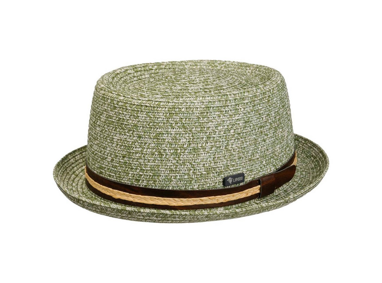Lipodo Sonnenhut (1-St) Sommerhut mit Lederband, Made in Italy