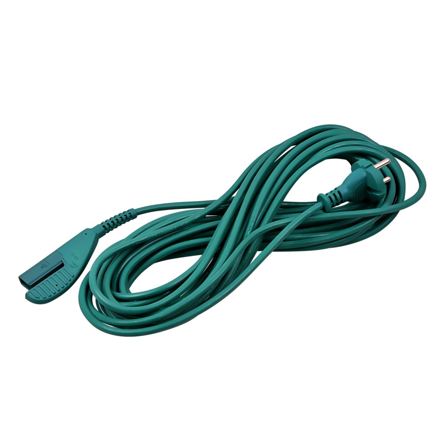 VIOKS Anschlusskabel Ersatz für Vorwerk Stromkabel, 10 m für Handstaubsauger mit Konturenstecker