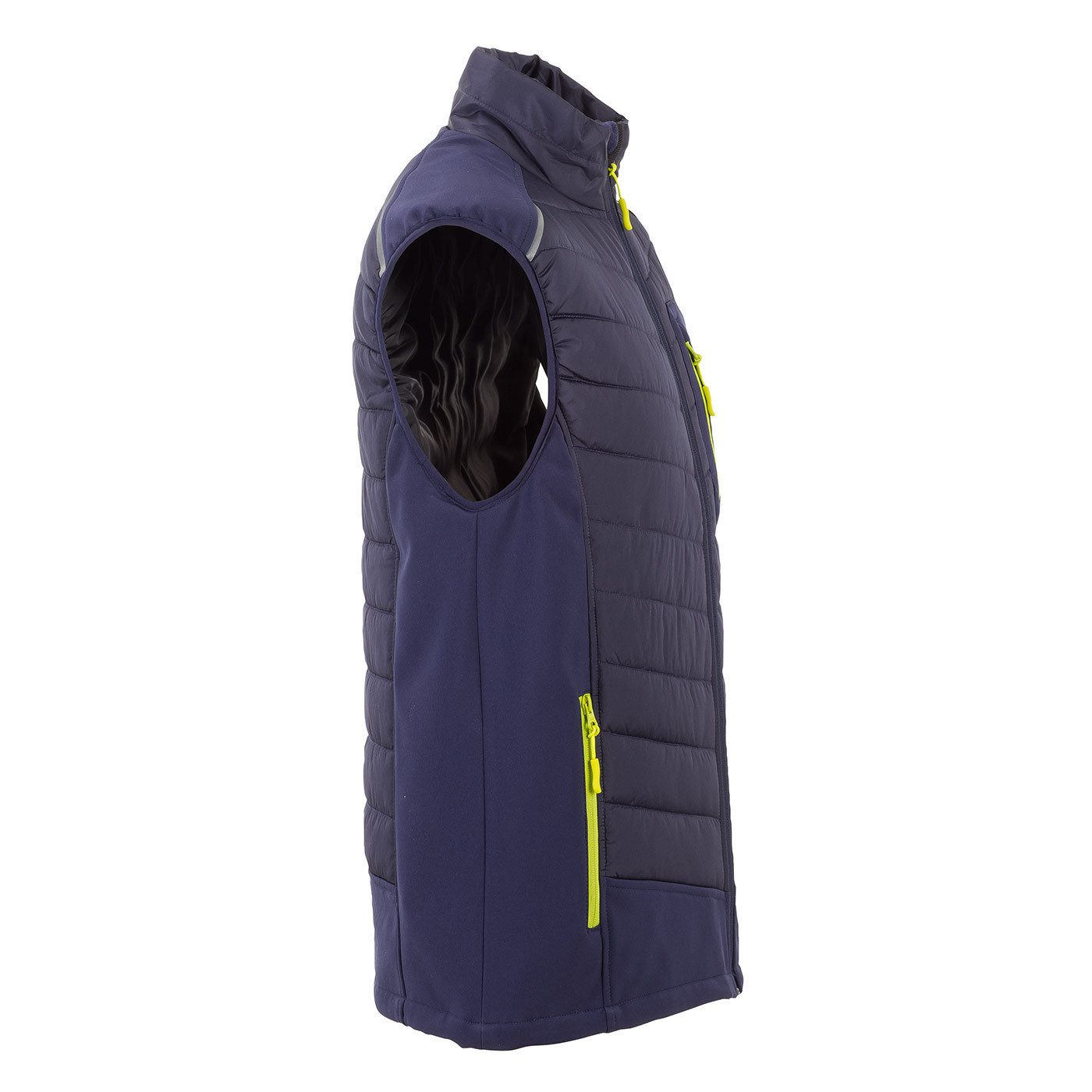 Planam Funktionsweste PLANAM Arbeitsweste/Winterweste Stretchline Seitentasche