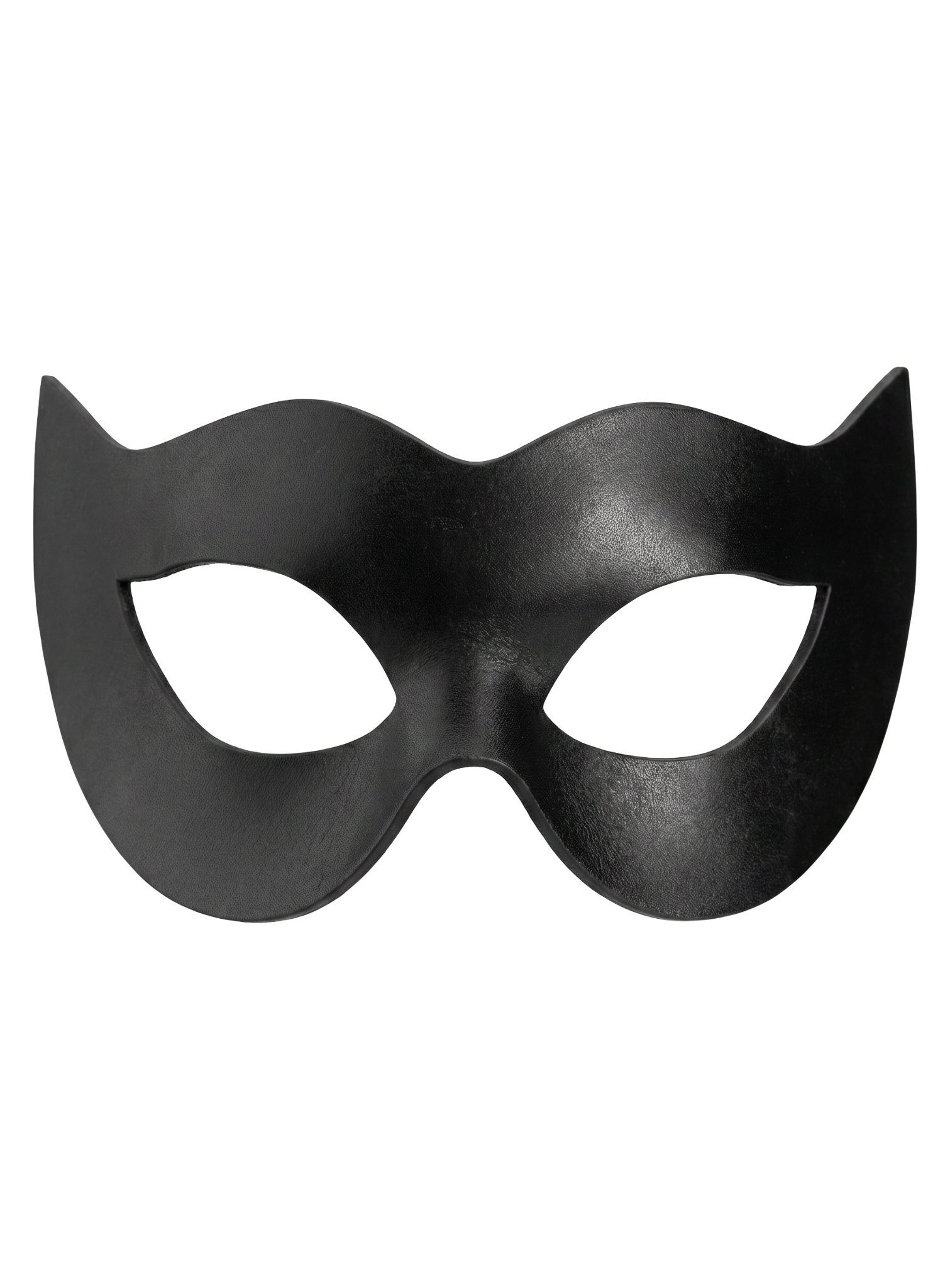 Andracor Verkleidungsmaske Colombina Spiona schwarz - Karneval Faschingsmaske, Ob als verwegenes Kätzchen oder als stylische Catwoman, die Ledermask
