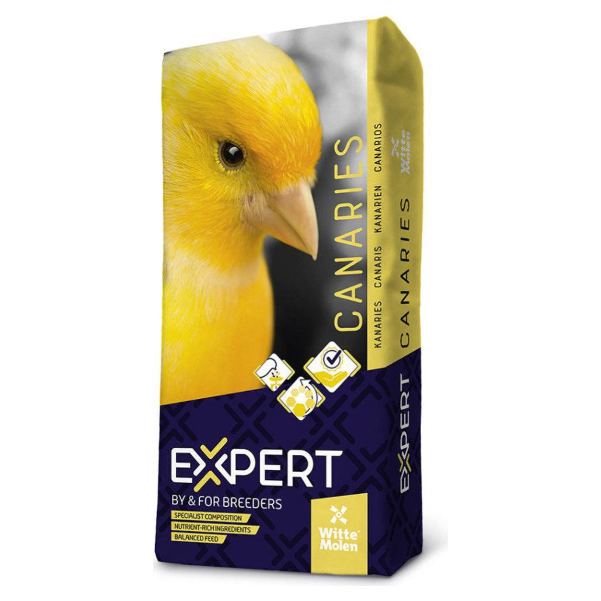 Witte Molen Expert Kanarien 20 kg, Trockenfutter für: Vogel