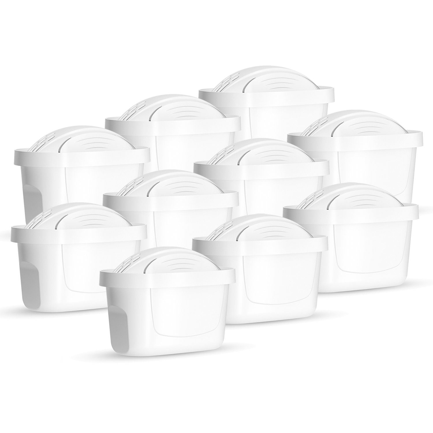 PearlCo Kalk- und Wasserfilter Unimax Фільтриkartuschen Pack 10 für Brita Maxtra Systeme, Zubehör für Brita Maxtra u. Maxtra+ Фільтри Kartuschen