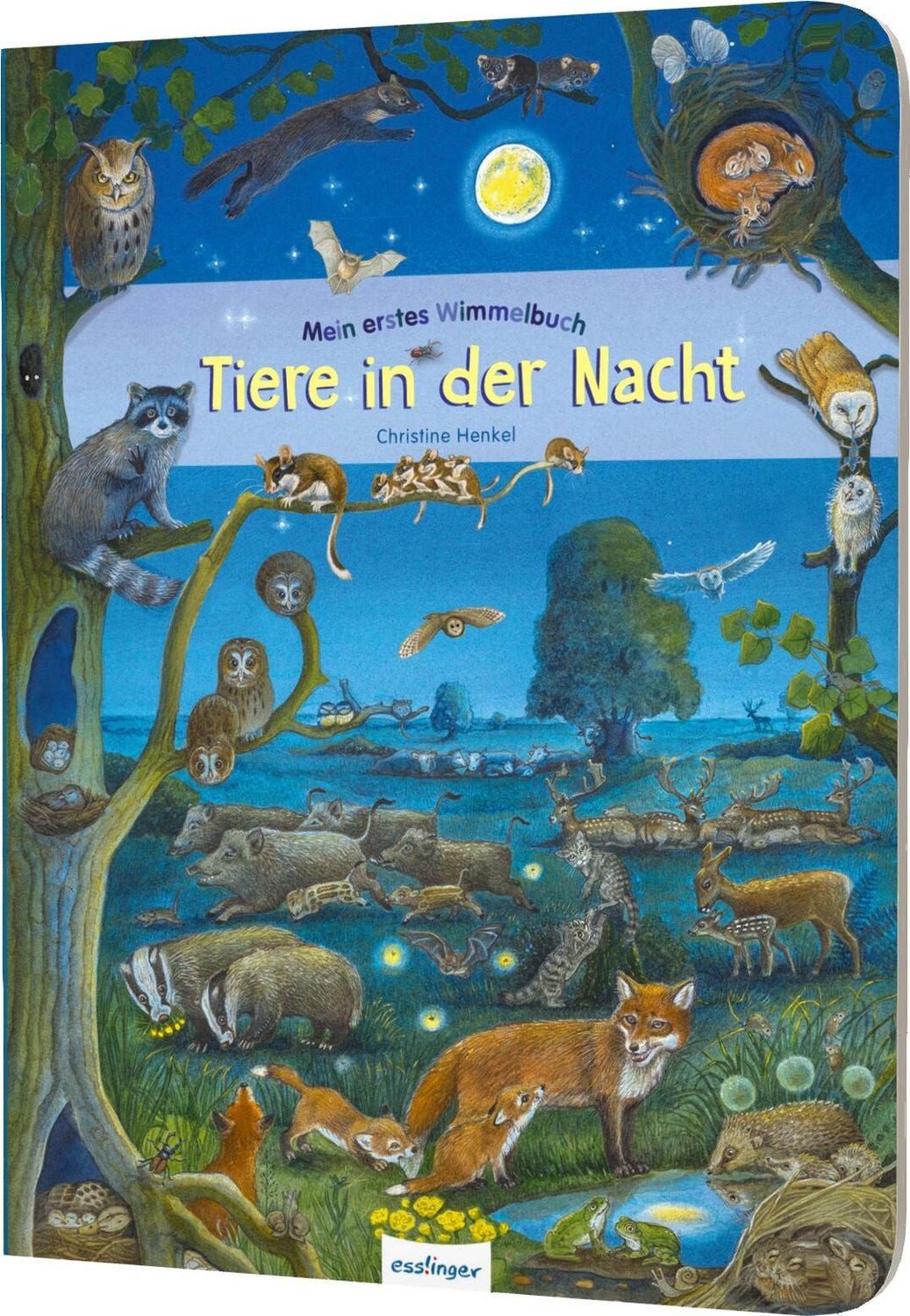 Mein erstes Wimmelbuch: Tiere in der Nacht / Christine Henkel