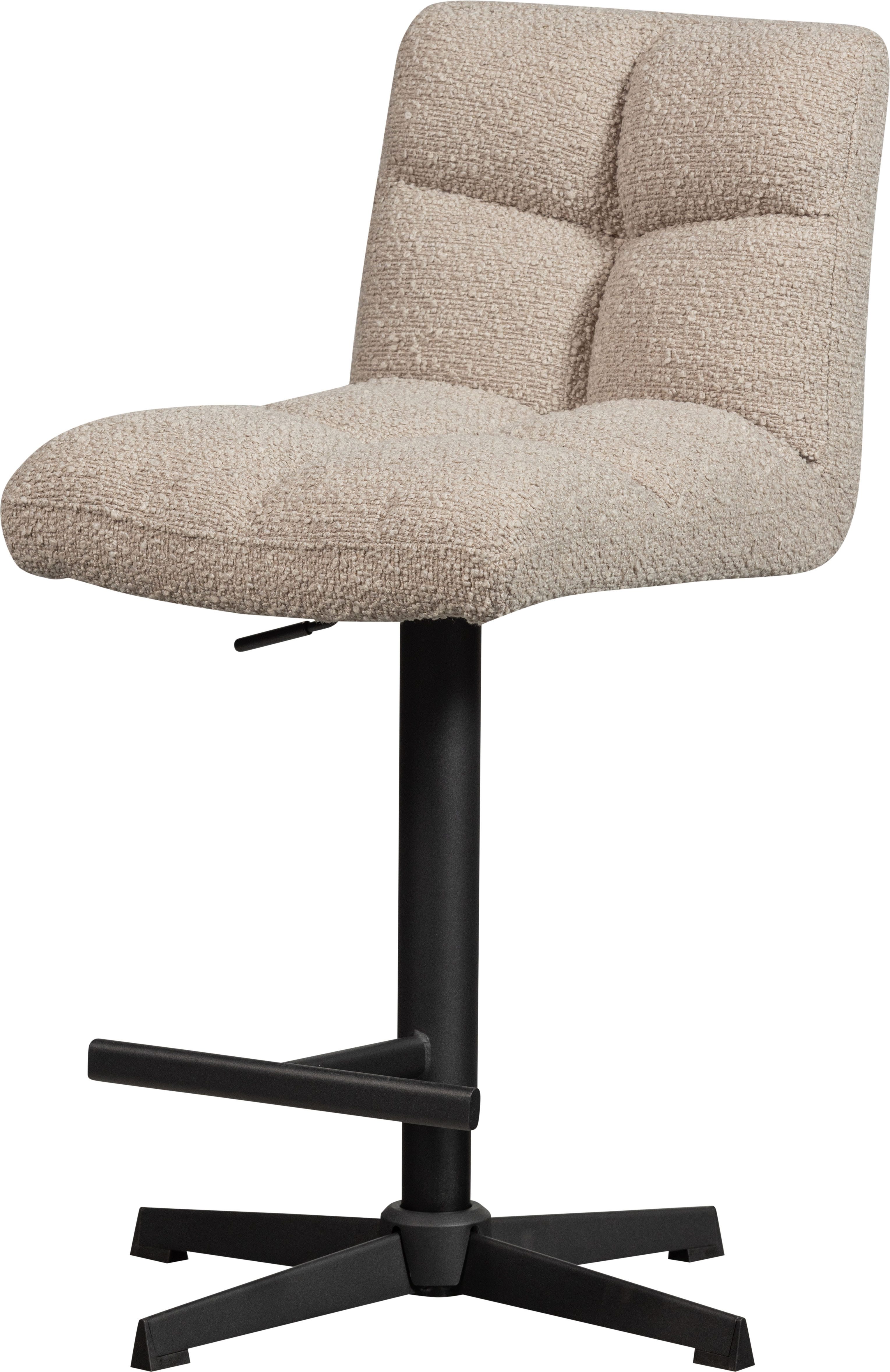 WOOOD Barhocker Vinny (Set, 2 St), drehbar, höhenverstellbar, Breite 44 cm