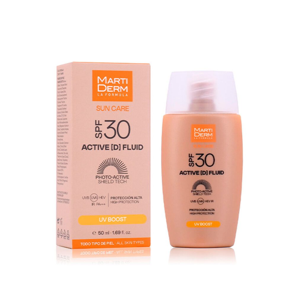 Martiderm Sonnenschutzpflege Sonnenpflege Aktiv Fluid Spf30 50ml