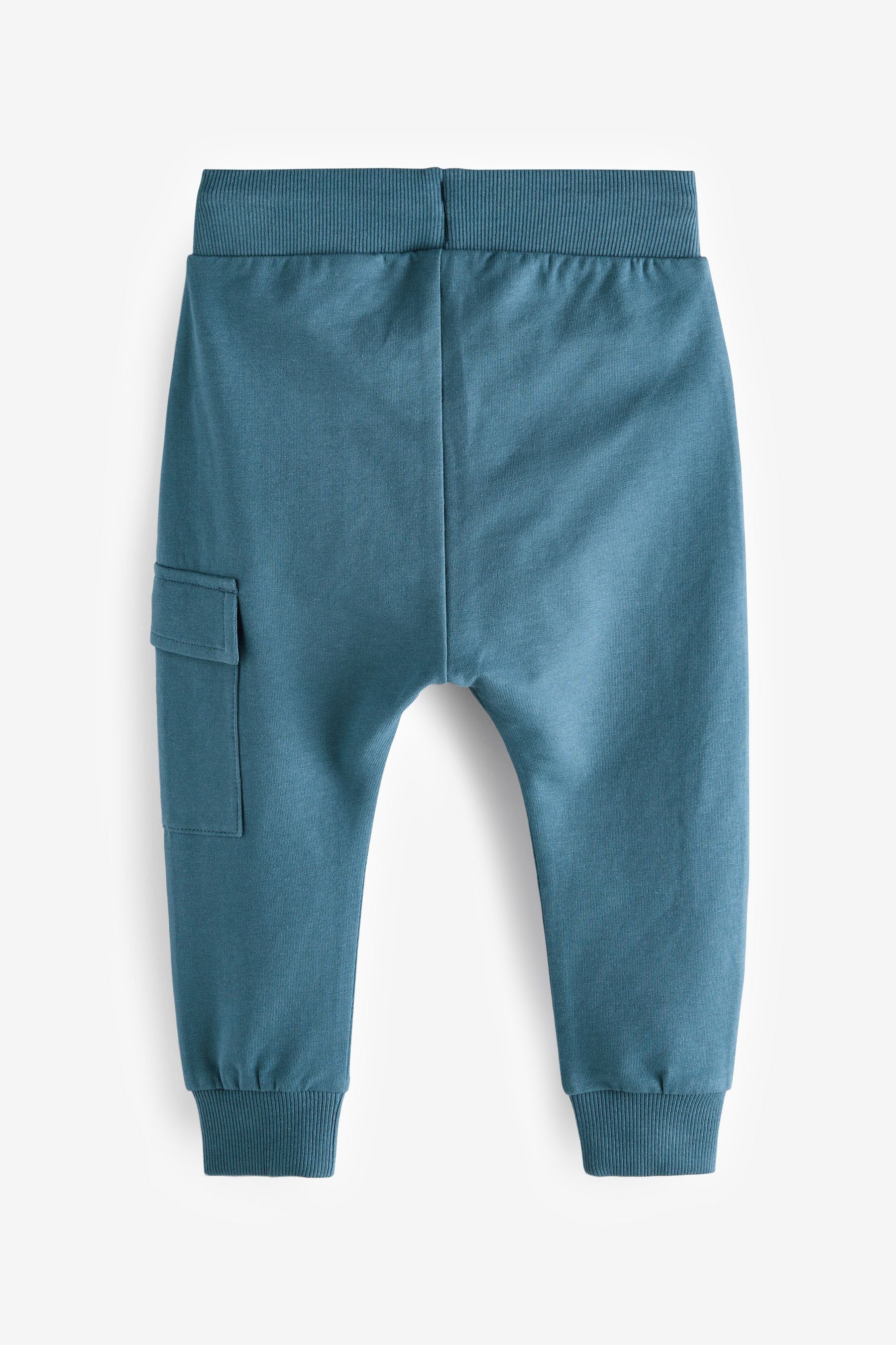 Super Utility-Jogginghose Blue Skinny Jogginghose (3-tlg) Fit Next 3er-Pack