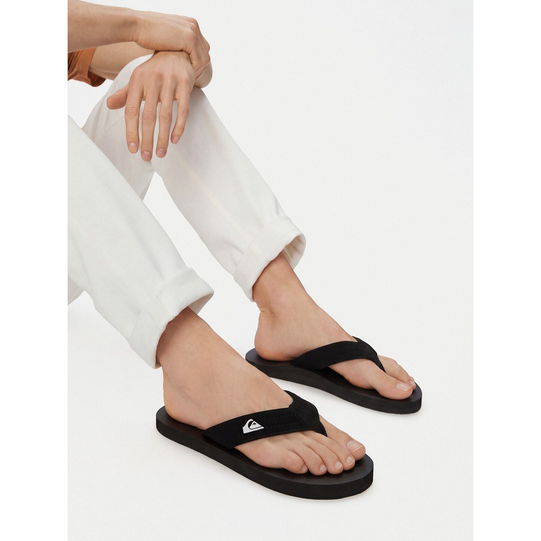 Quiksilver Quiksilver Herren-Flip-Flops Schwarz Badepantolette