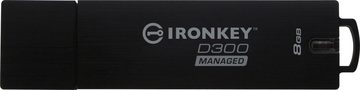 Kingston IronKey D300 128GB USB-Stick (USB 3.2, Lesegeschwindigkeit 250 MB/s)