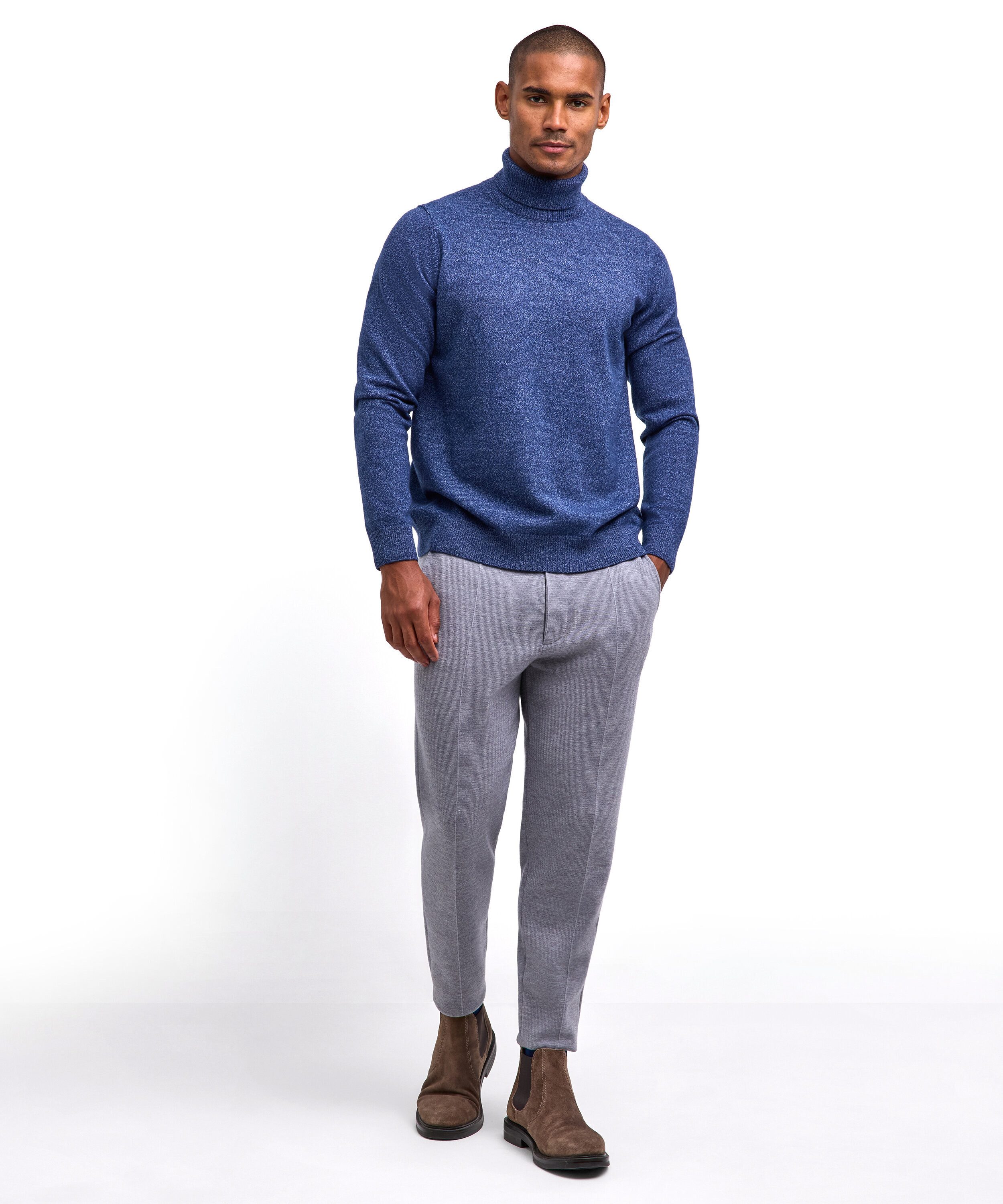 FALKE Strickpullover Pure Lambswool Pullover (1-tlg)