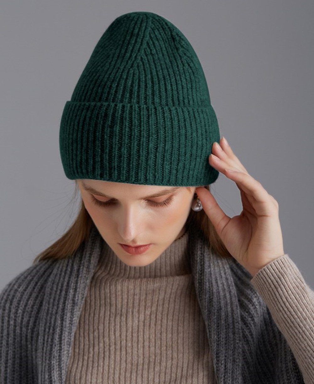 Damen Winter Warme Damenmütze Beanie Warme Mütze Herren,Damenmütze Wintermütze green XDeer Strickmütze Strickmütze