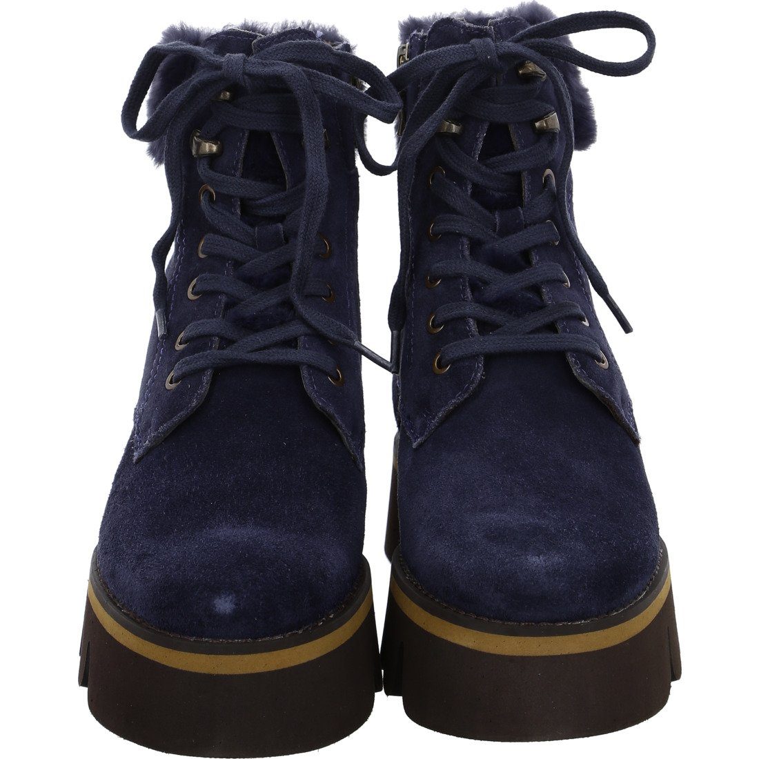 Ara Ara - Vigonza Damen Velours Schuhe, Stiefelette Stiefelette 047019 blau